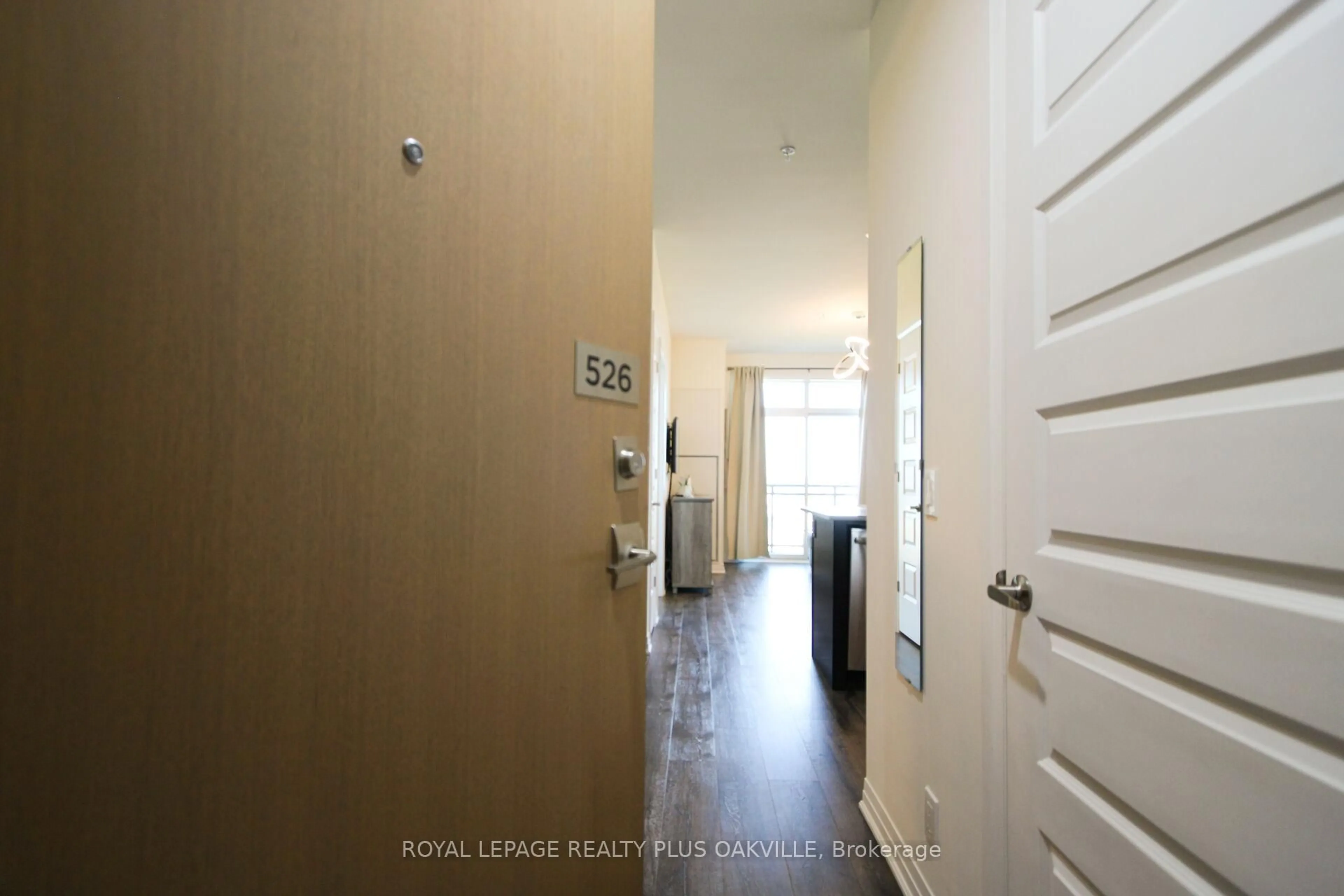 Indoor entryway for 1105 Leger Way #526, Milton Ontario L9E 1K7