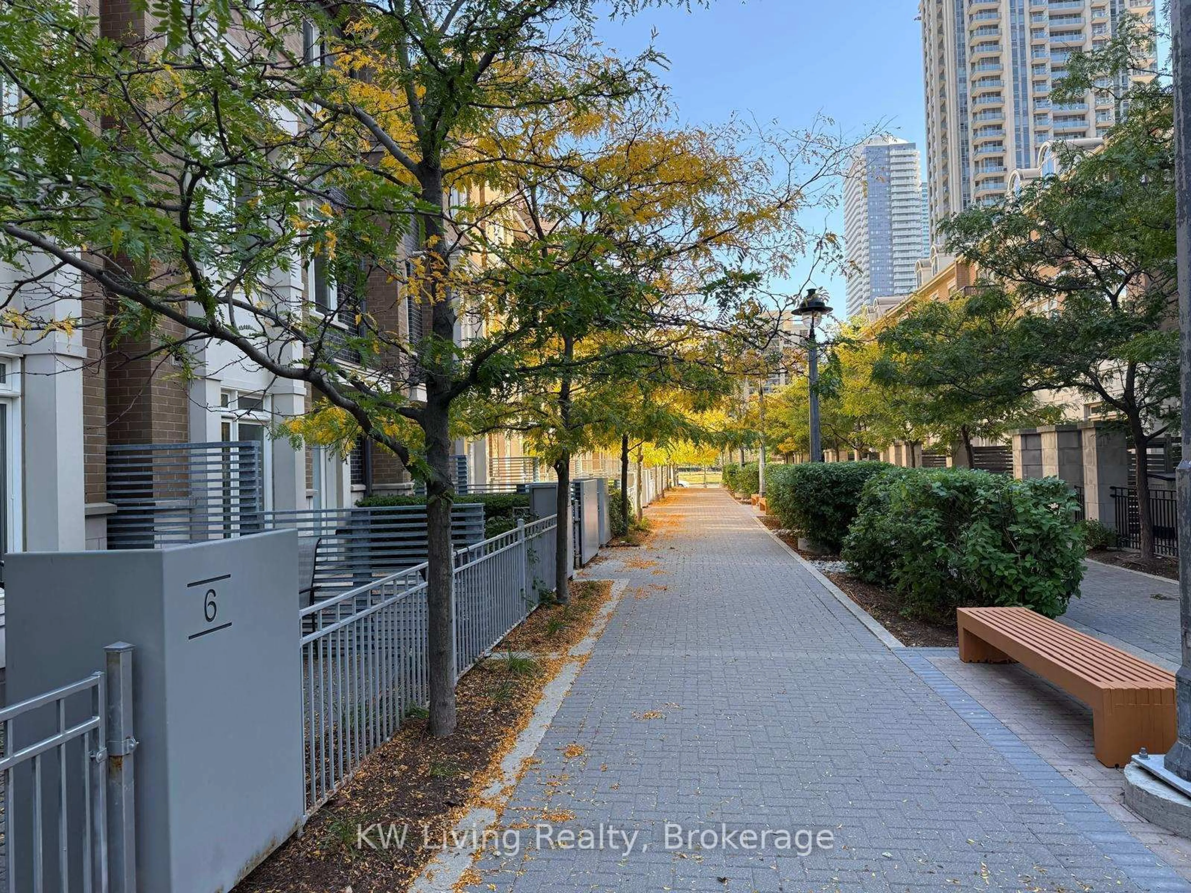 A pic from outside/outdoor area/front of a property/back of a property/a pic from drone, city buildings view from balcony for 370 Square One Dr #106 (6), Mississauga Ontario L5B 0E6