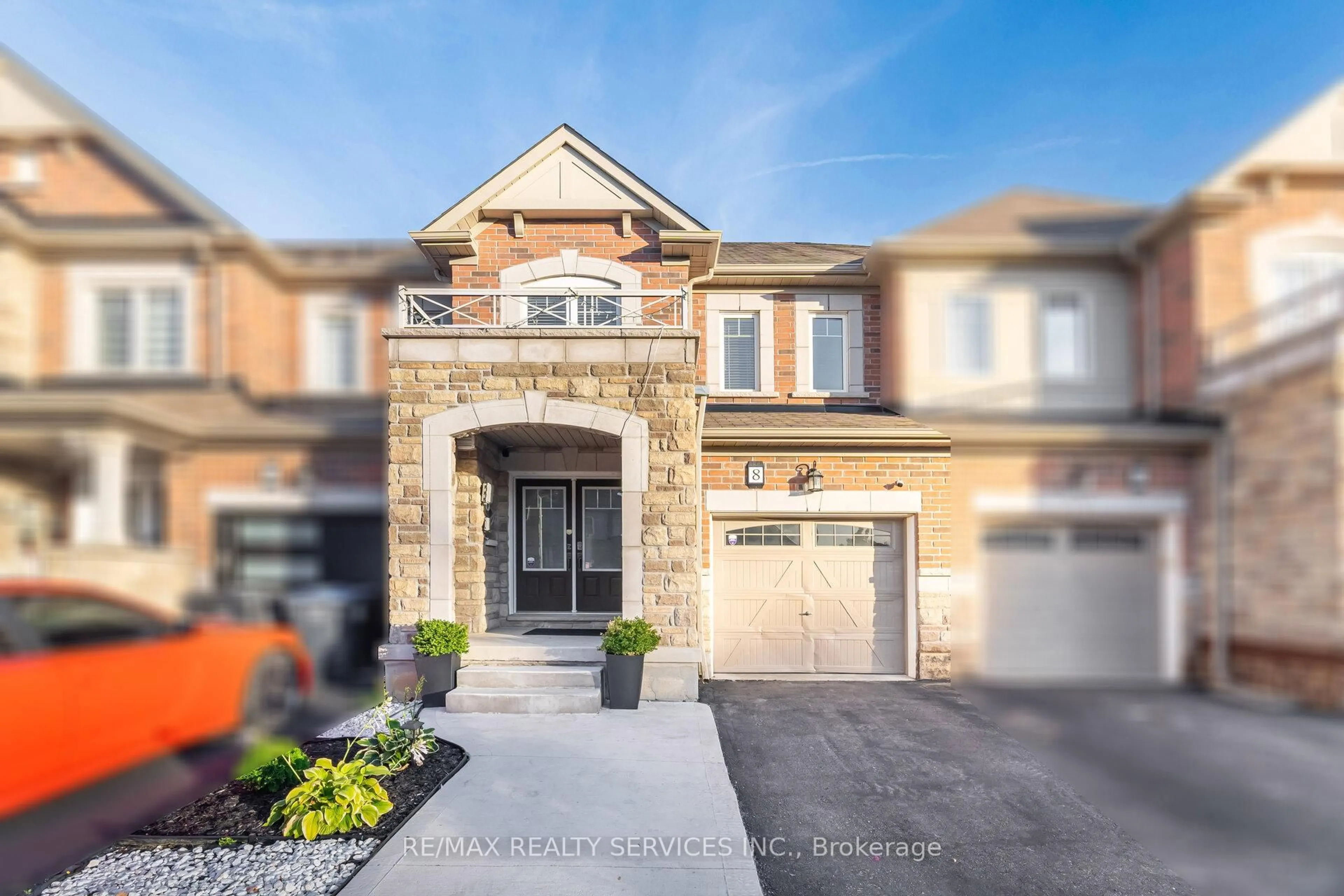 Home with brick exterior material, street for 8 Desire Cove, Brampton Ontario L7A 4K4