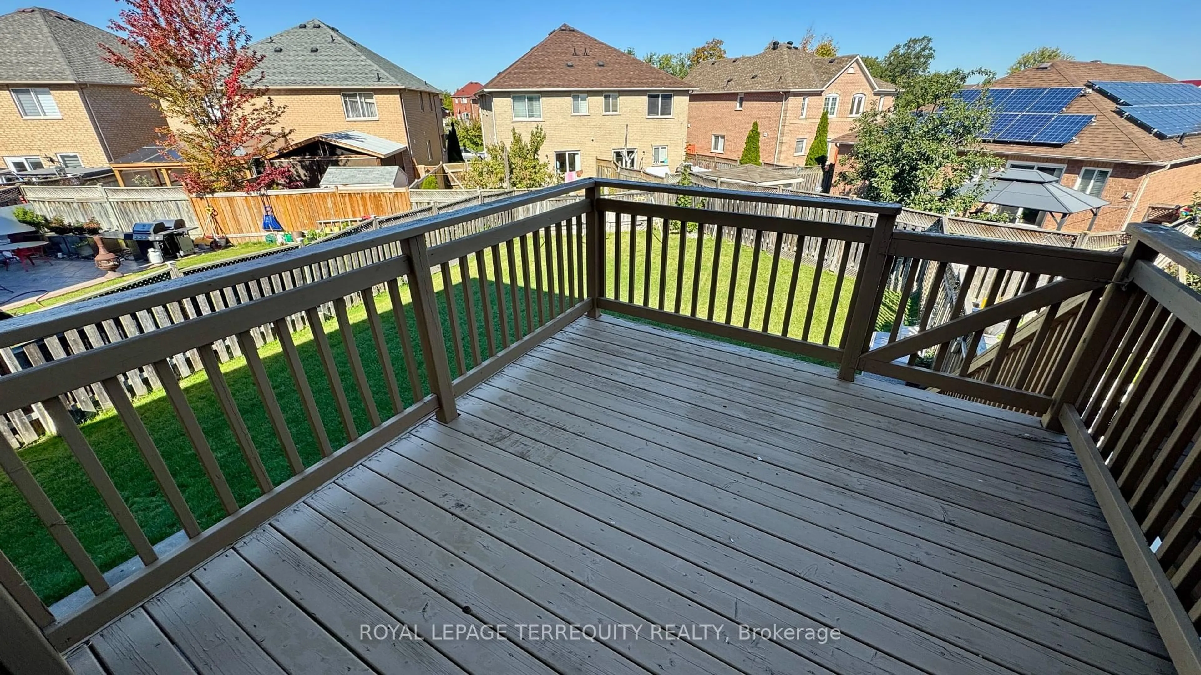 Patio, unknown for 95 Tiller Tr, Brampton Ontario L6X 4S7