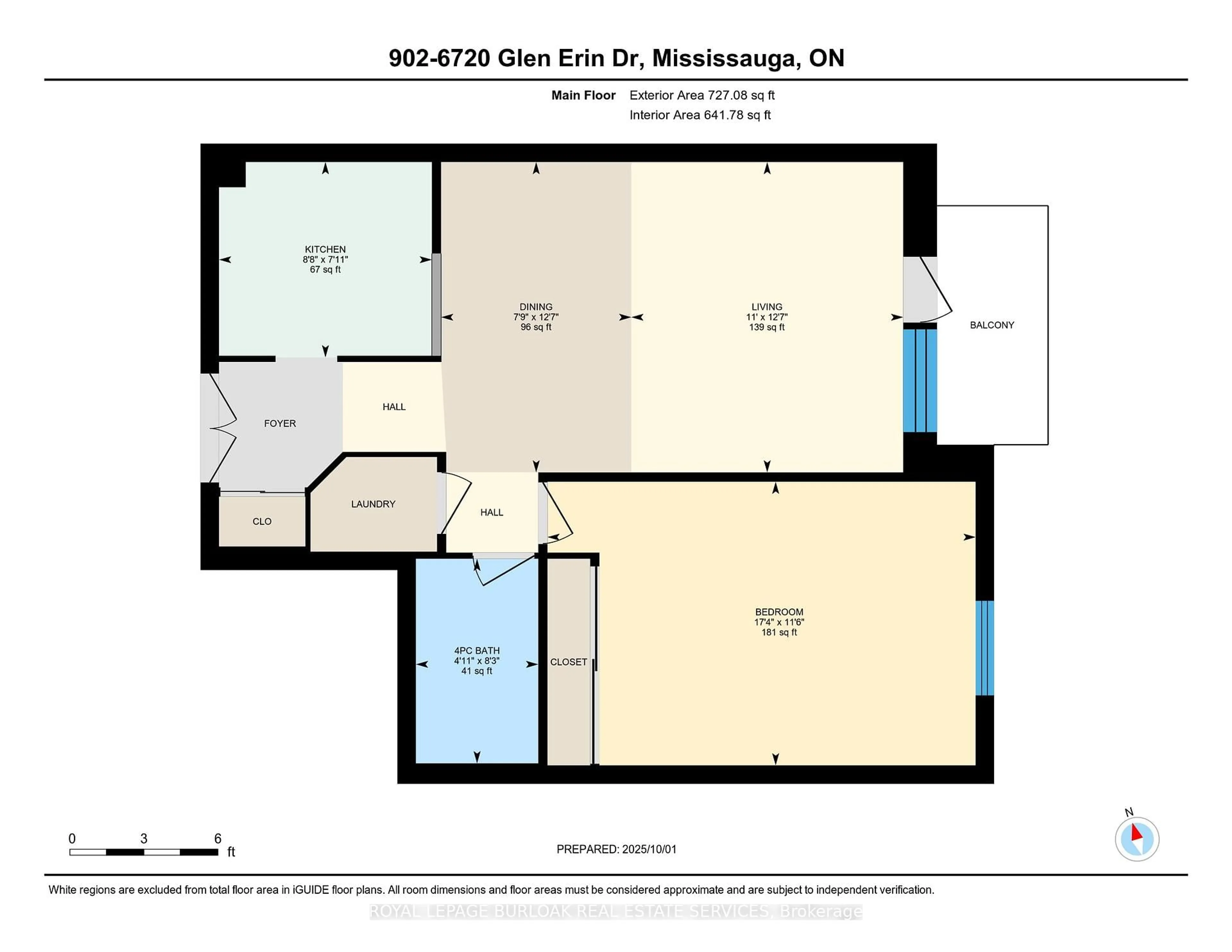 Floor plan for 6720 Glen Erin Dr #902, Mississauga Ontario L5N 3K8
