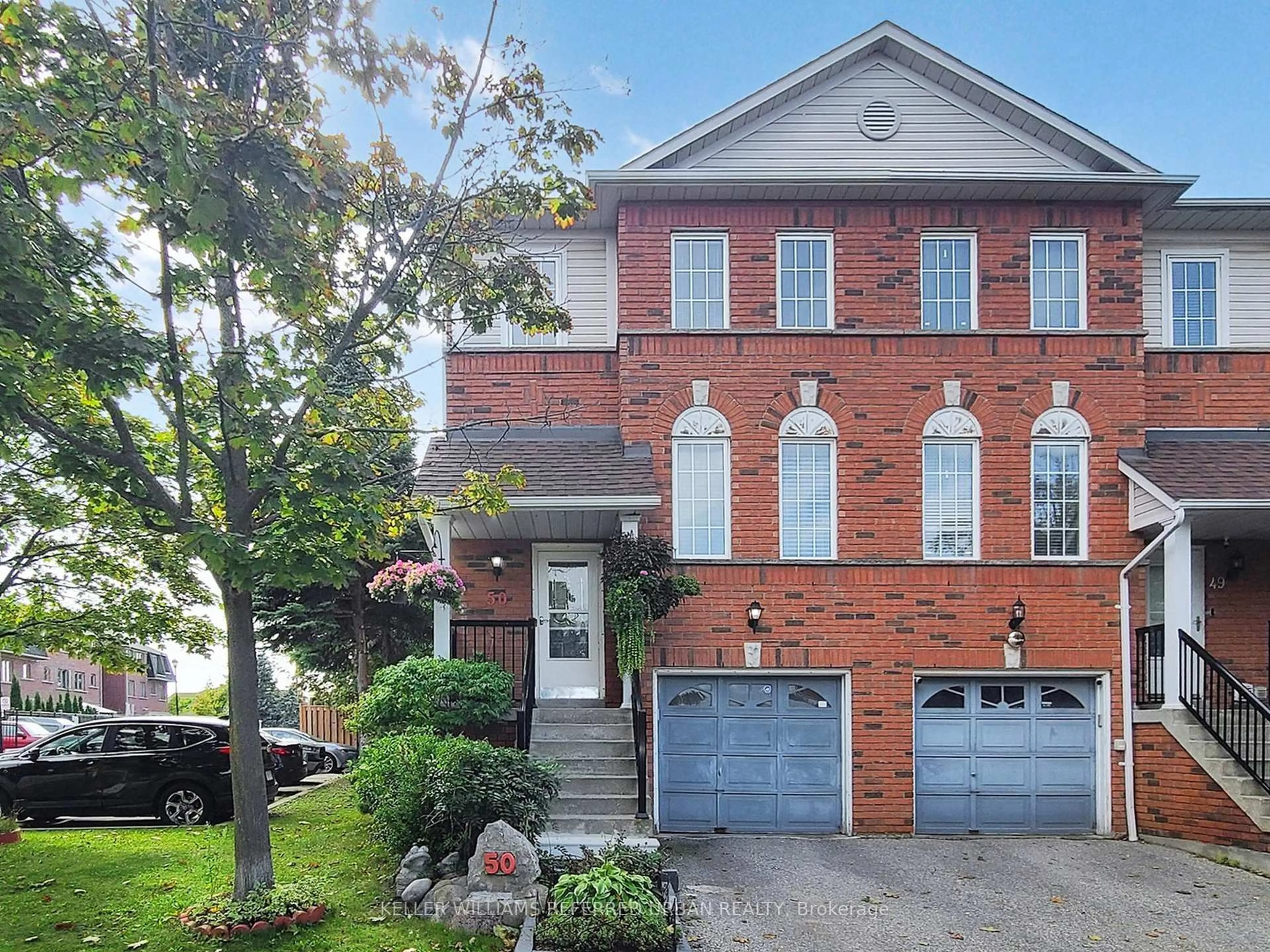 Home with brick exterior material, street for 1480 Britannia Rd #50, Mississauga Ontario L5V 2K4