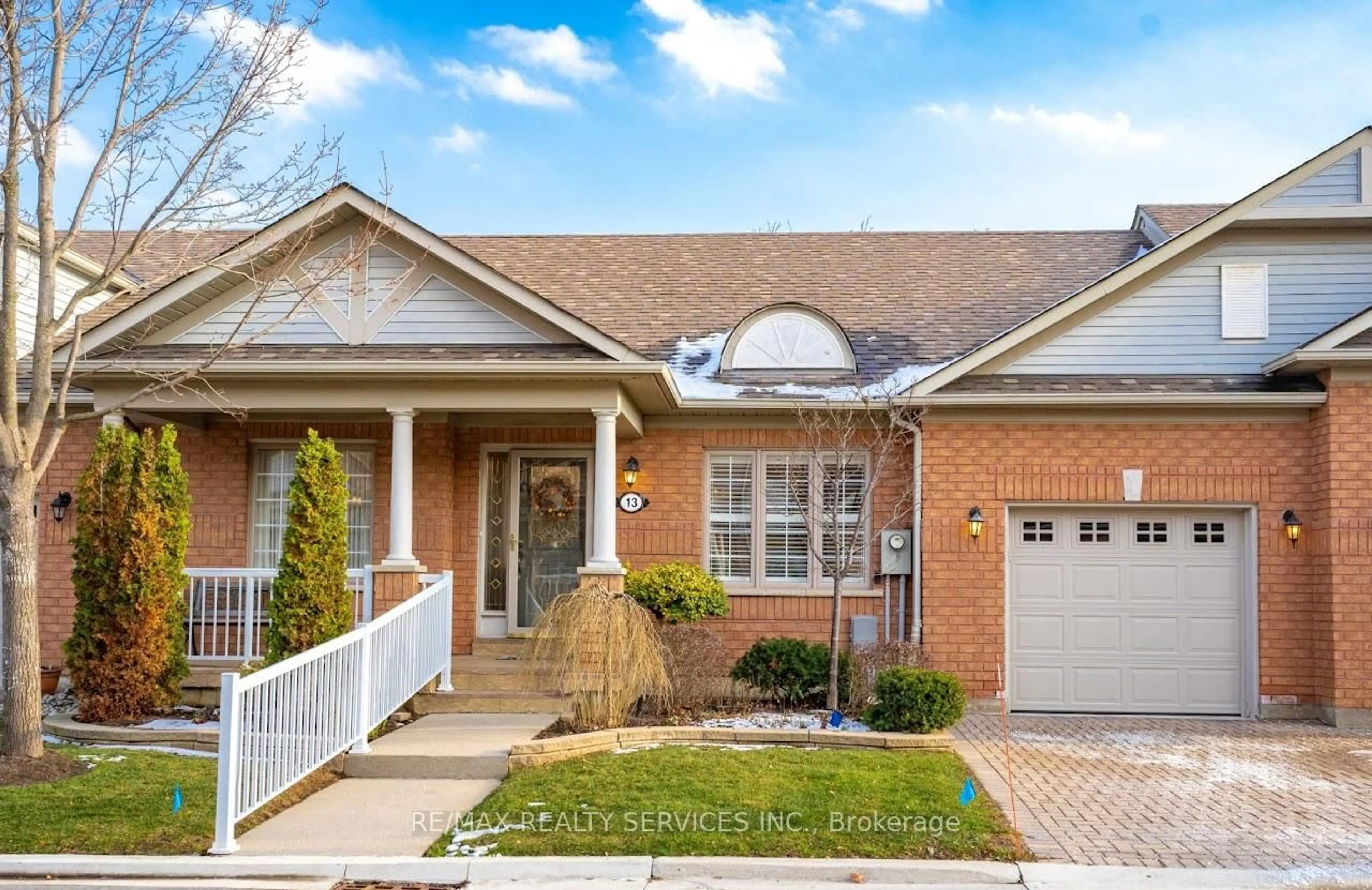 Home with brick exterior material, street for 13 Amberhill Tr #7, Brampton Ontario L6R 2R7