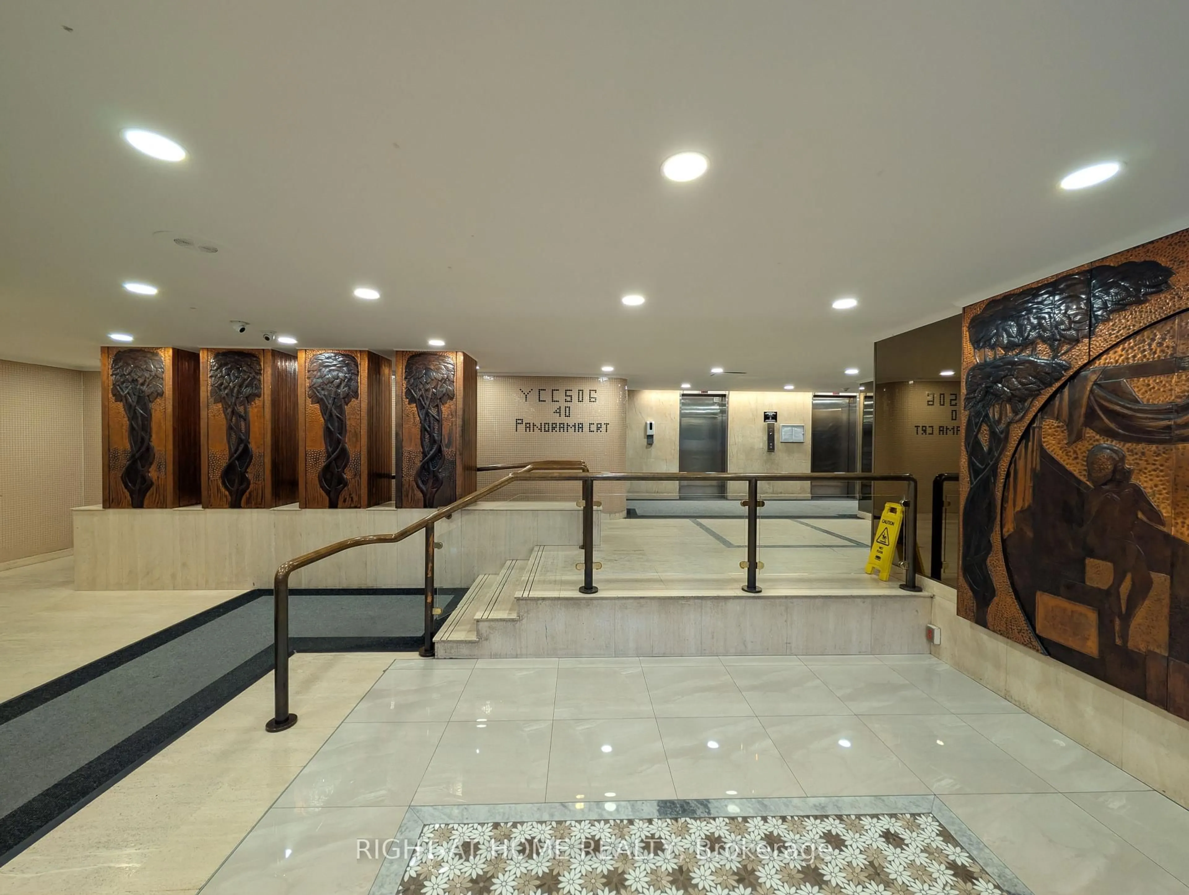 Lobby for 40 Panorama Crt #412, Toronto Ontario M9V 4M1