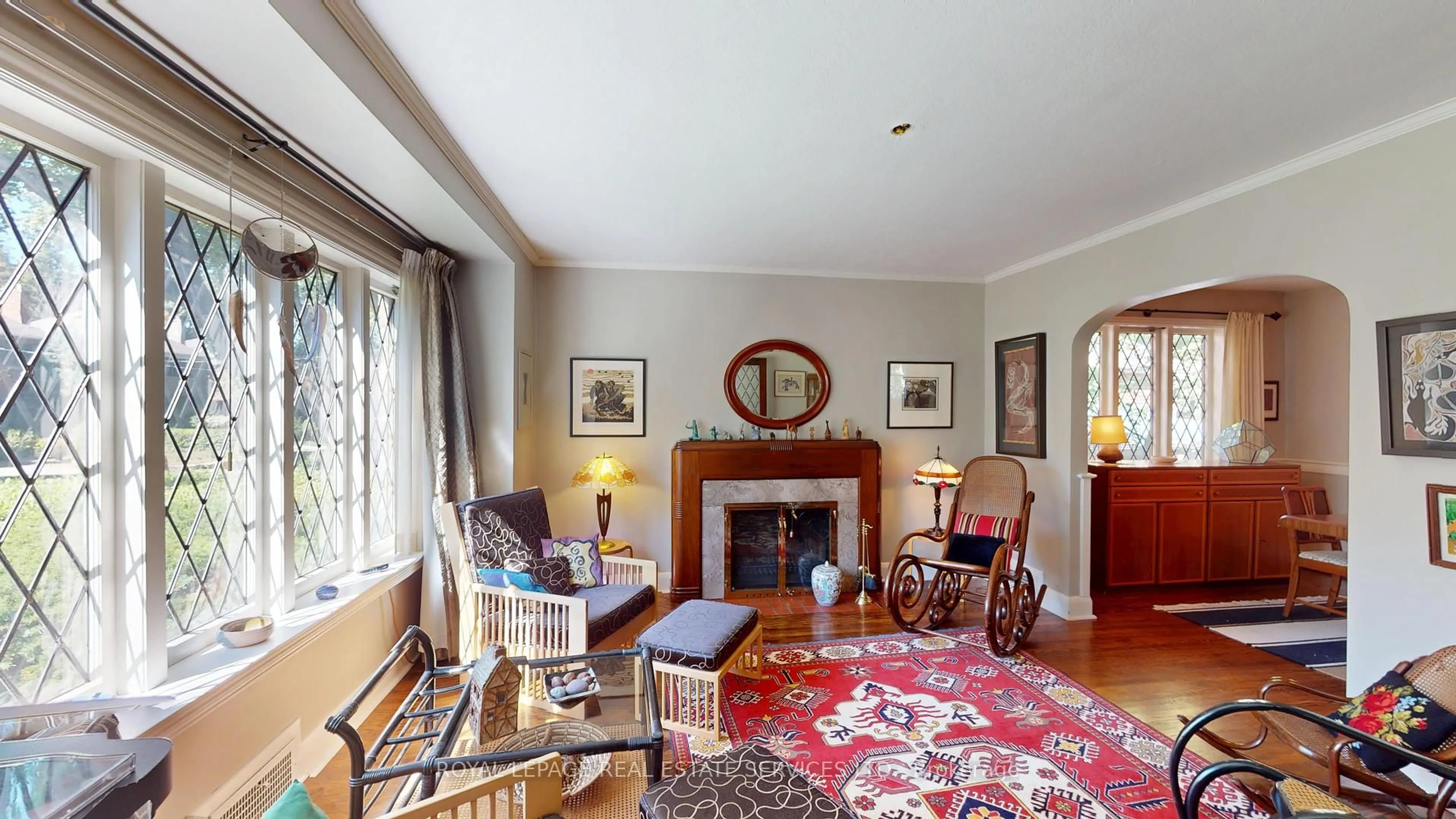 Living room with furniture, unknown for 57 Elsfield Rd, Toronto Ontario M8Y 3R6