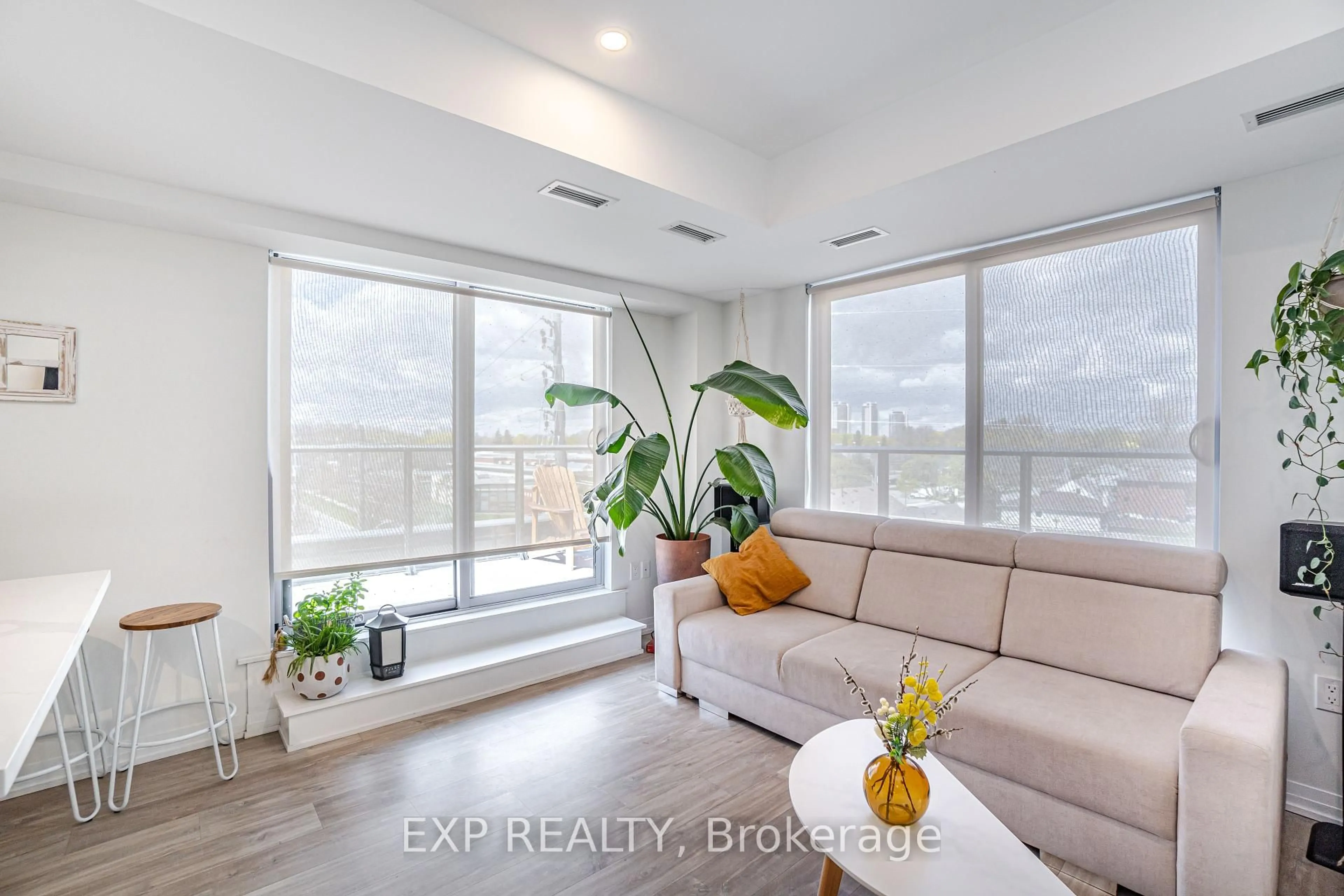 Living room with furniture, unknown for 408 Browns Line #401, Toronto Ontario M8W 0C3