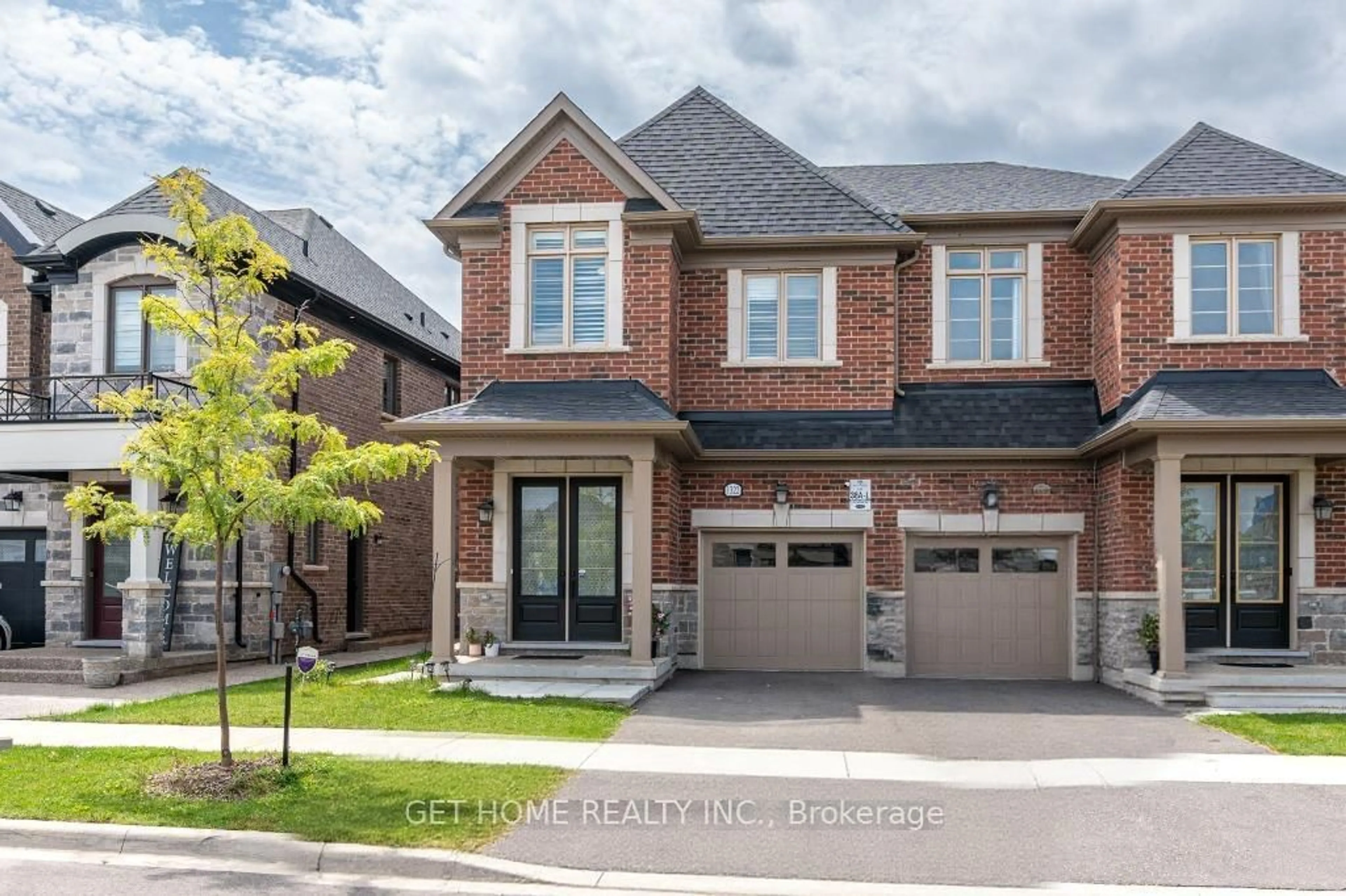 Home with brick exterior material, street for 1322 Hamman Way, Milton Ontario L9E 1L5