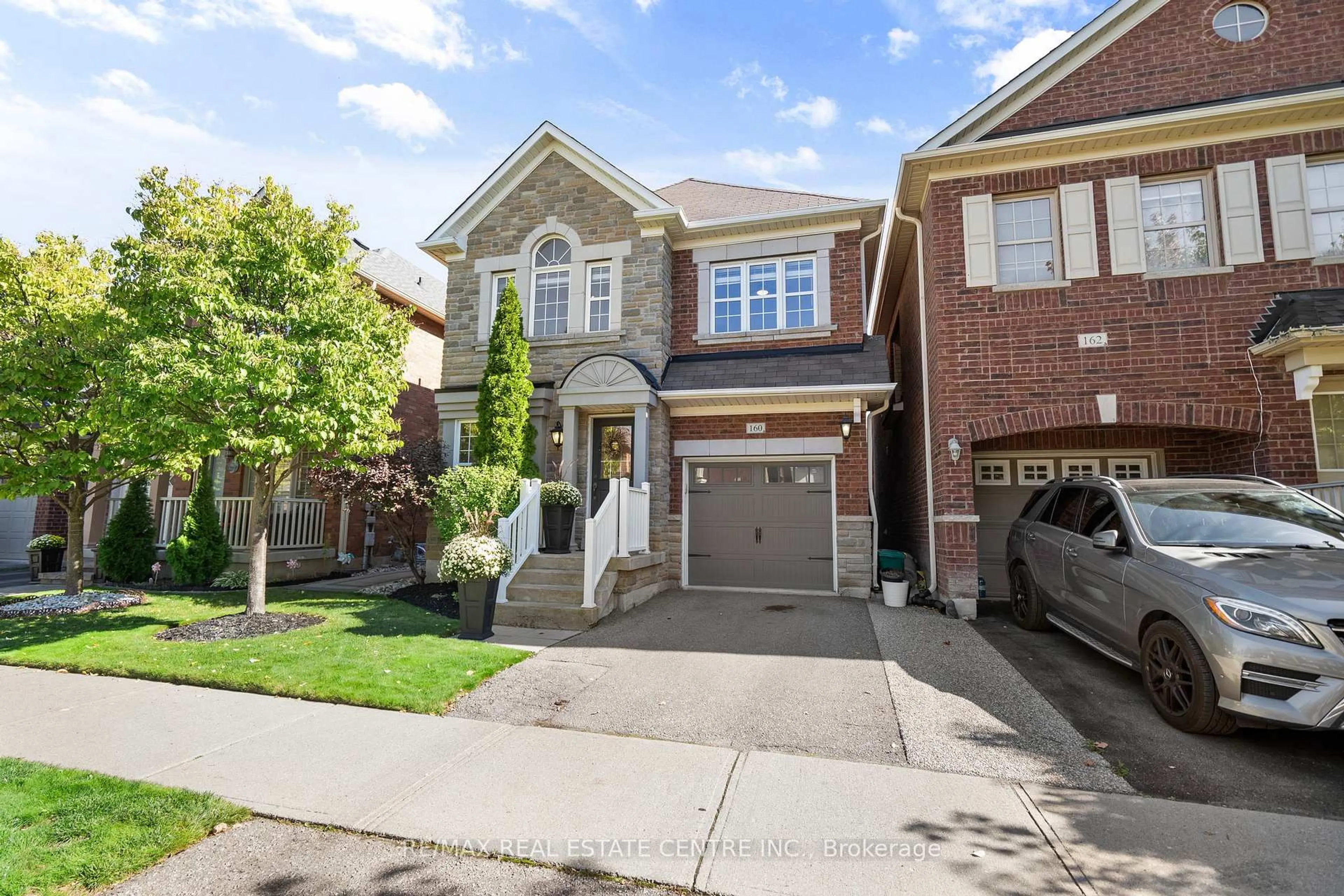 Home with brick exterior material, street for 160 Mccready Dr, Milton Ontario L9T 0V2