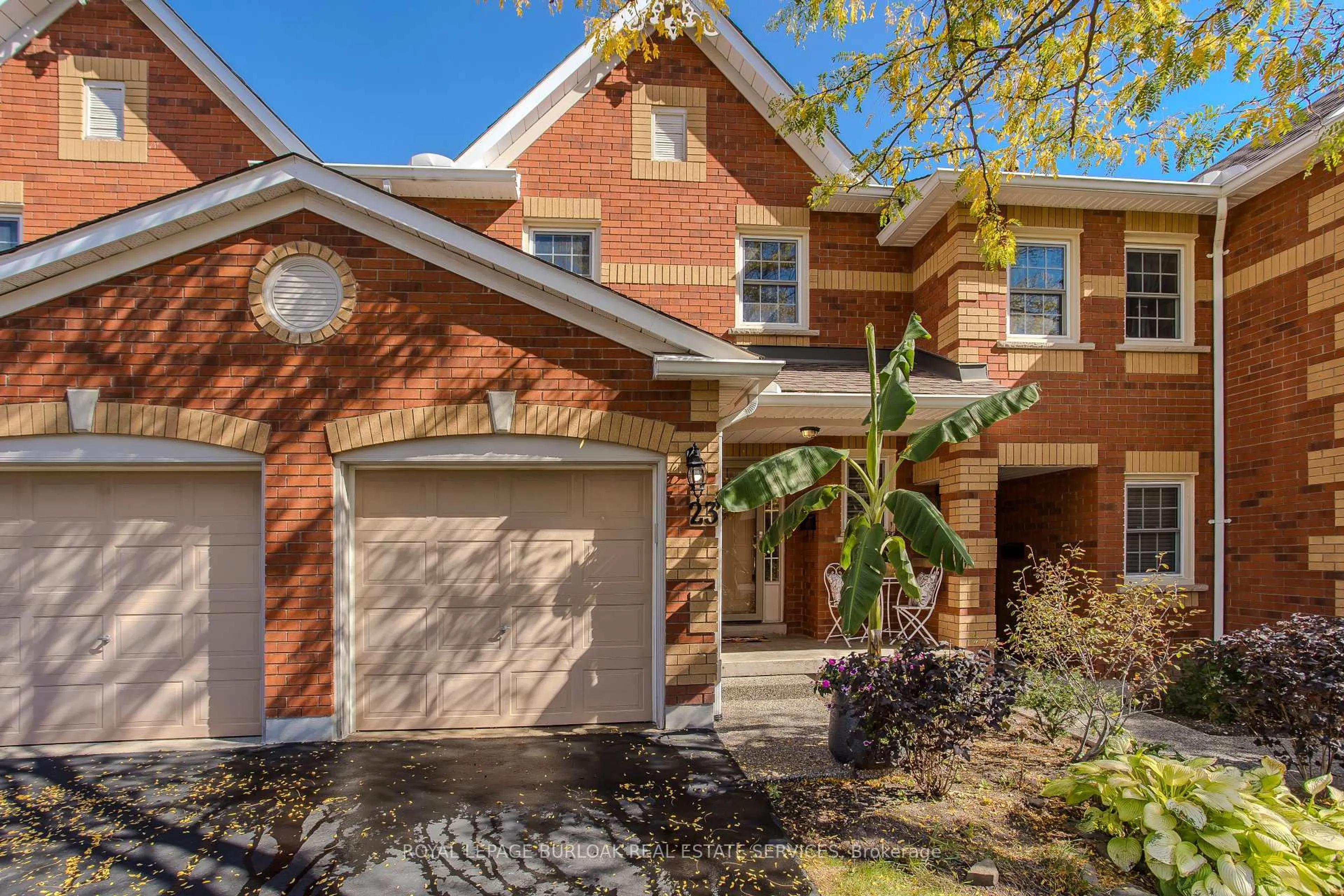 Home with brick exterior material, street for 1415 Hazelton Blvd #23, Burlington Ontario L7P 4W6