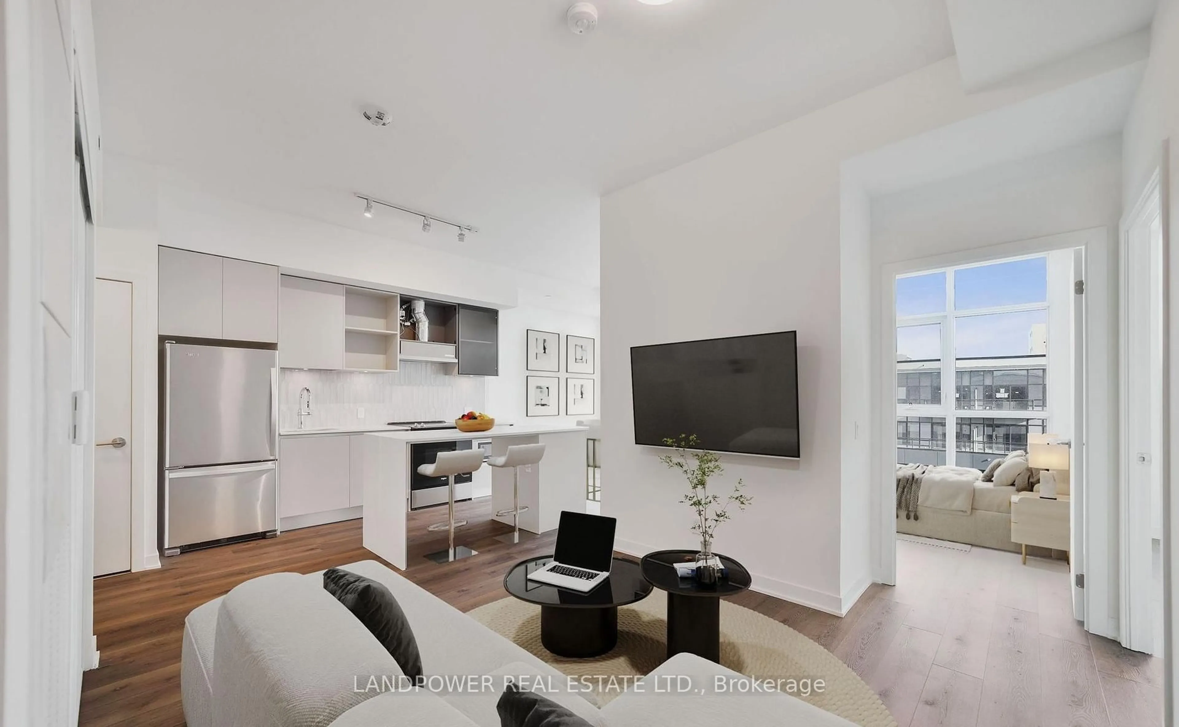 Living room with furniture, unknown for 405 Dundas St #PH09, Oakville Ontario L6M 5P9