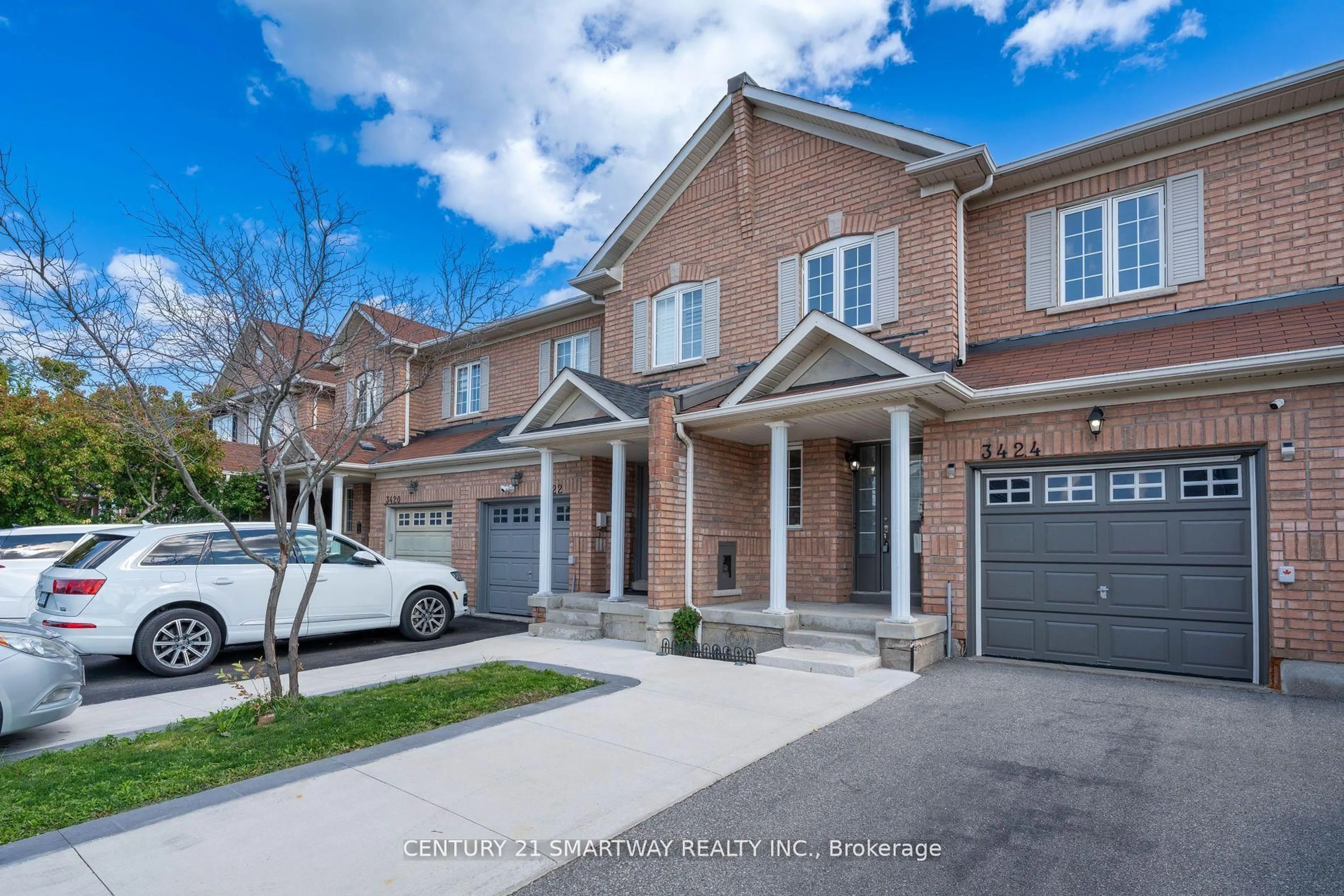 Home with brick exterior material, street for 3424 Angel Pass Dr, Mississauga Ontario L5M 7N4