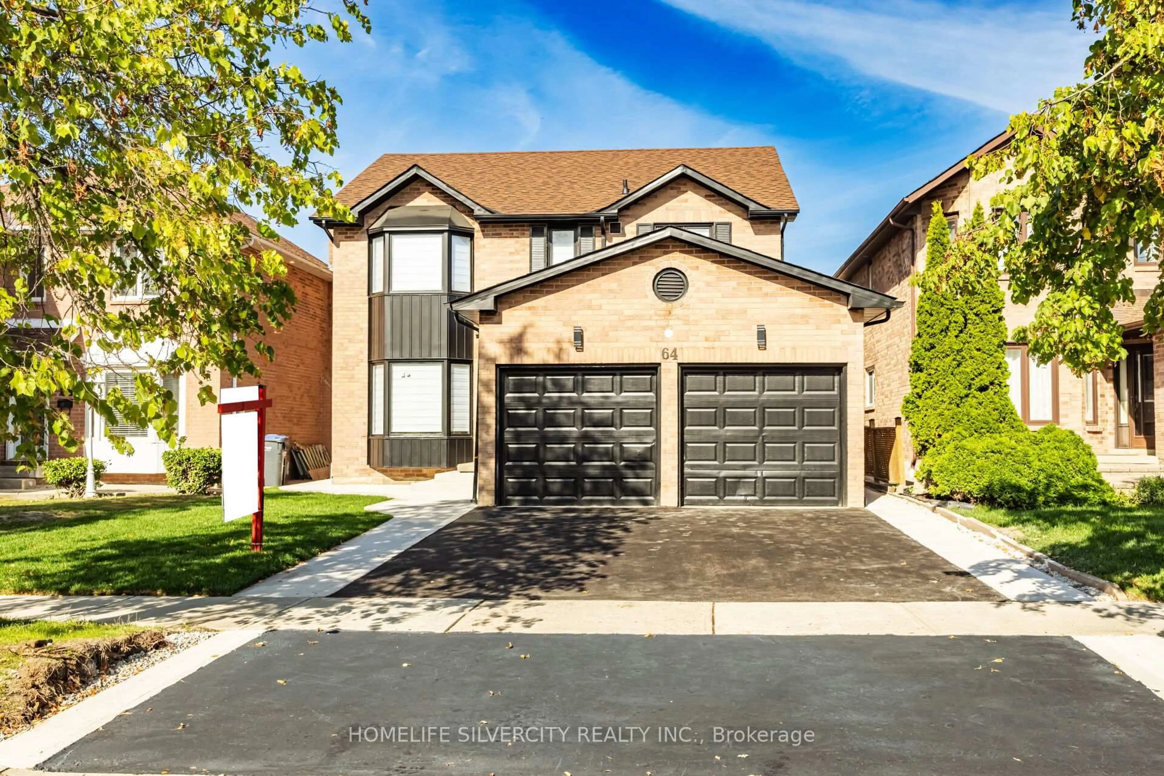Home with brick exterior material, street for 64 Clydesdale Circ, Brampton Ontario L6Y 3P9
