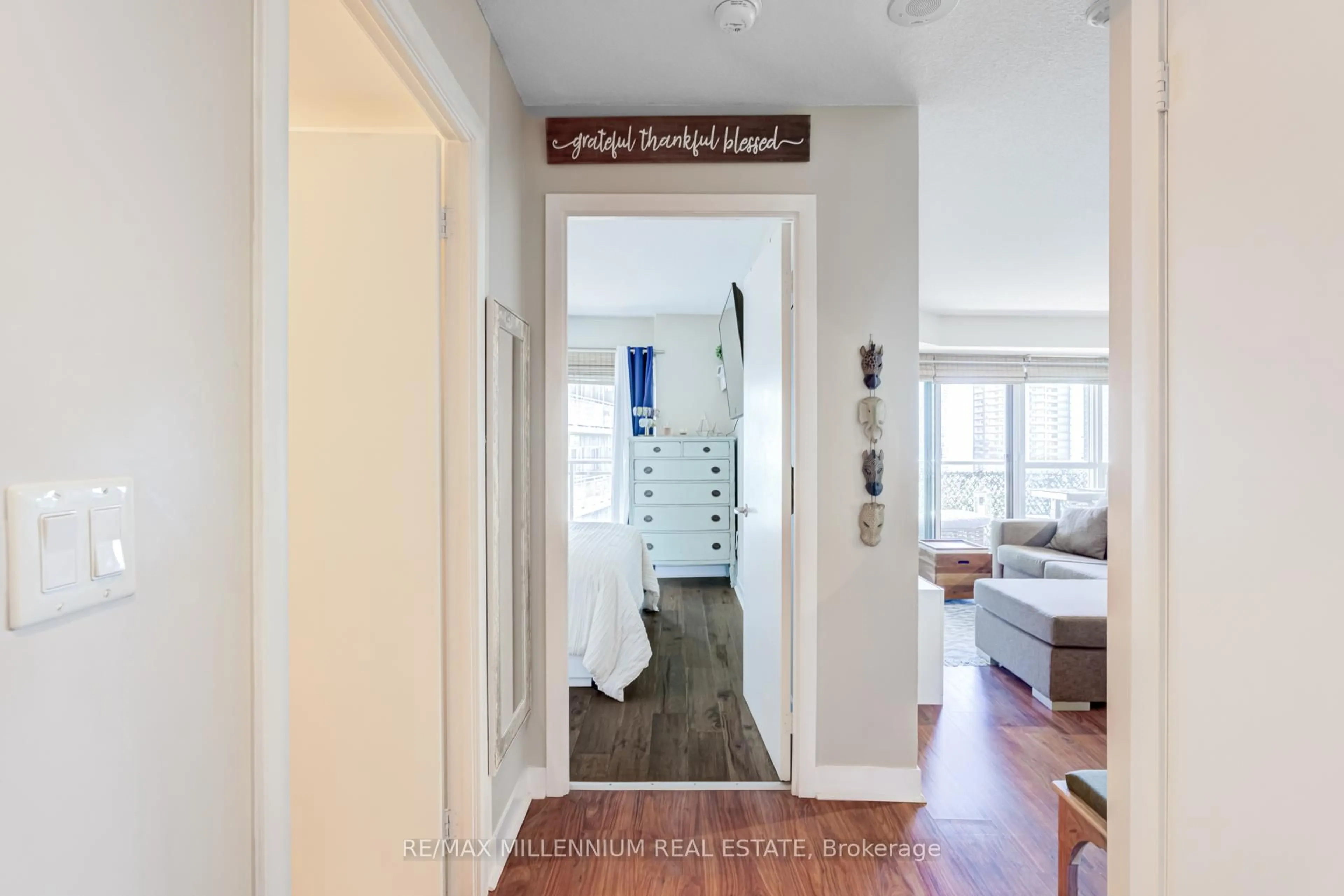 Indoor entryway for 155 Legion Rd #2114, Toronto Ontario M8Y 0A7