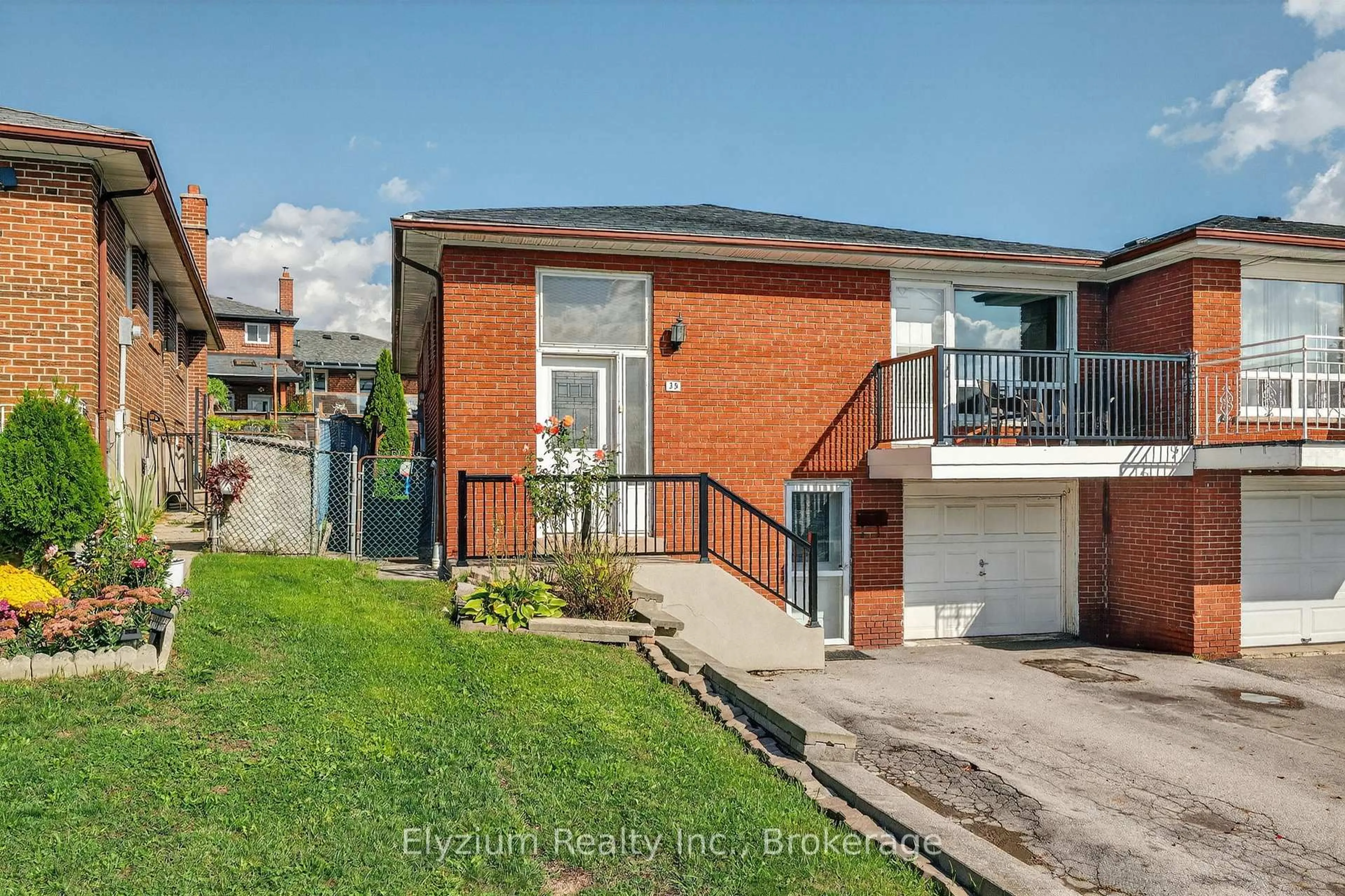 Home with brick exterior material, street for 35 Paradelle Cres, Toronto Ontario M3N 1E6