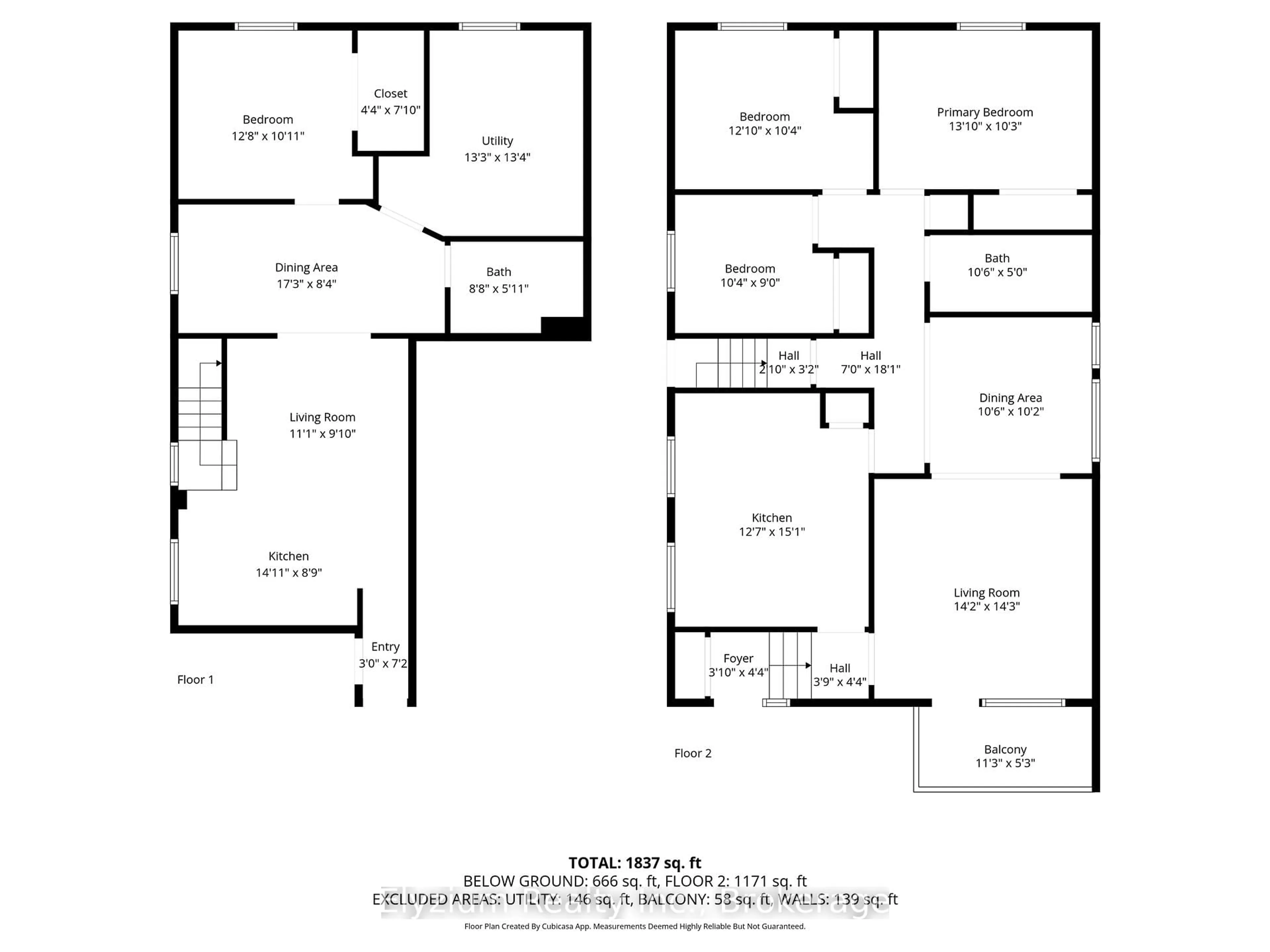 Floor plan for 35 Paradelle Cres, Toronto Ontario M3N 1E6