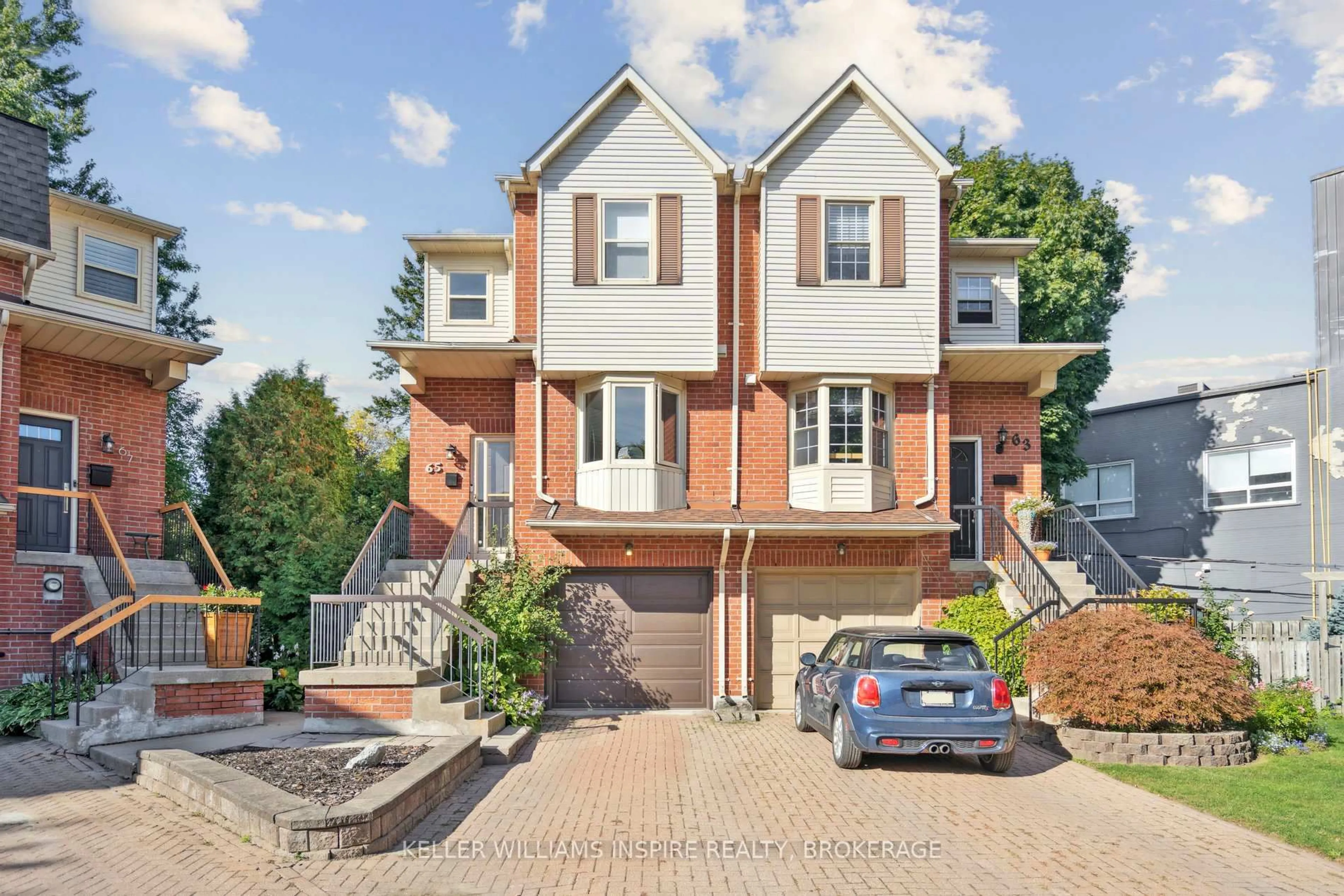Home with brick exterior material, street for 65 Normandy Pl, Oakville Ontario L6K 1R9