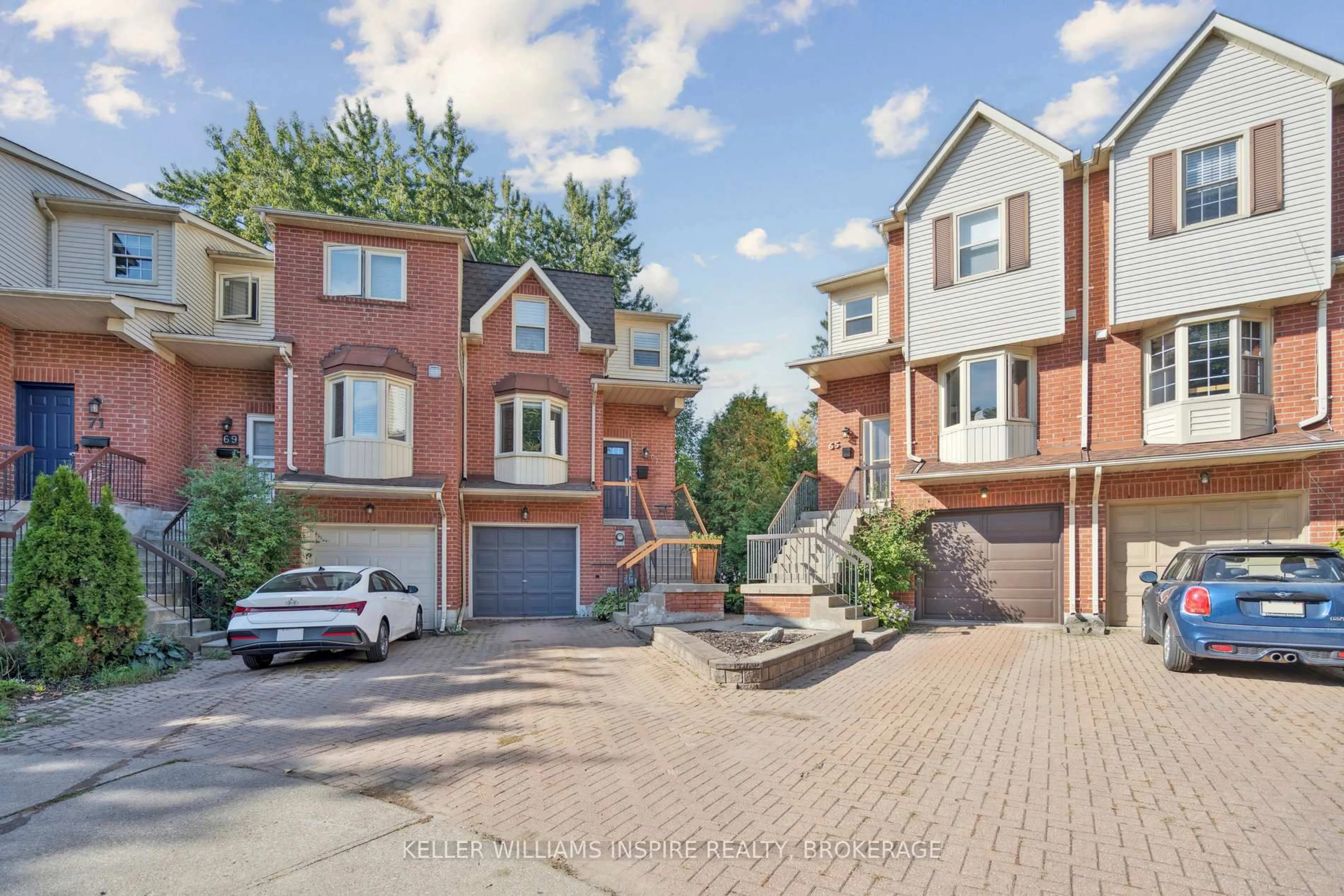 Home with brick exterior material, street for 65 Normandy Pl, Oakville Ontario L6K 1R9