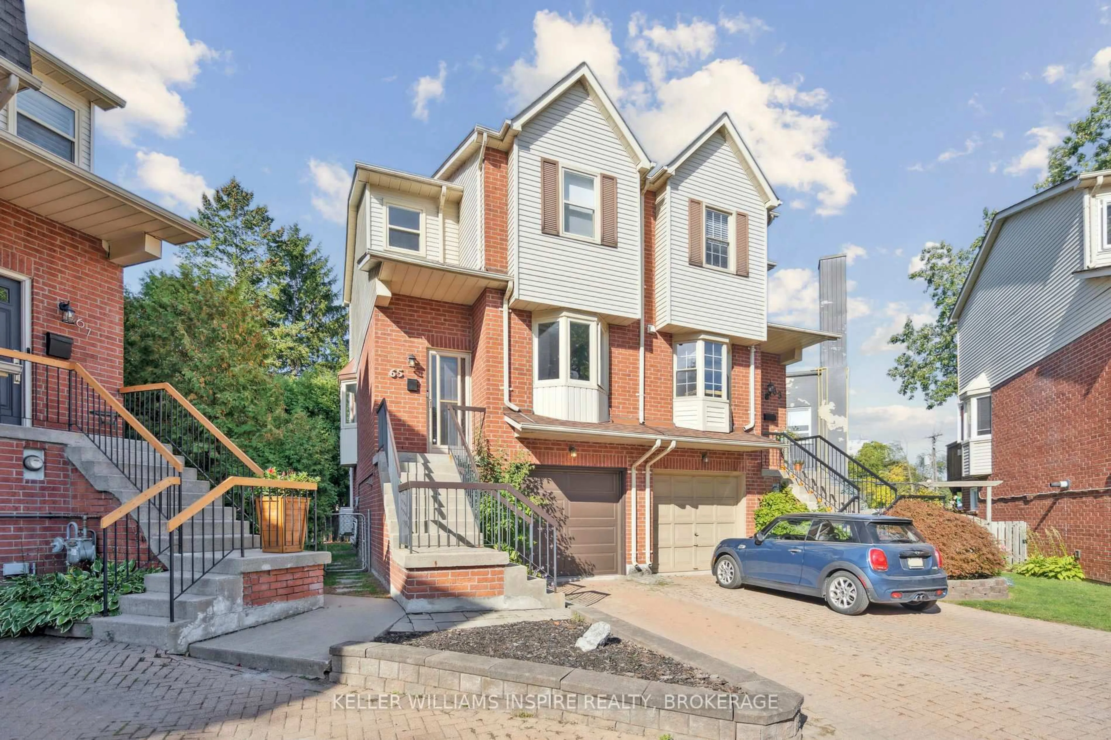 Home with brick exterior material, street for 65 Normandy Pl, Oakville Ontario L6K 1R9
