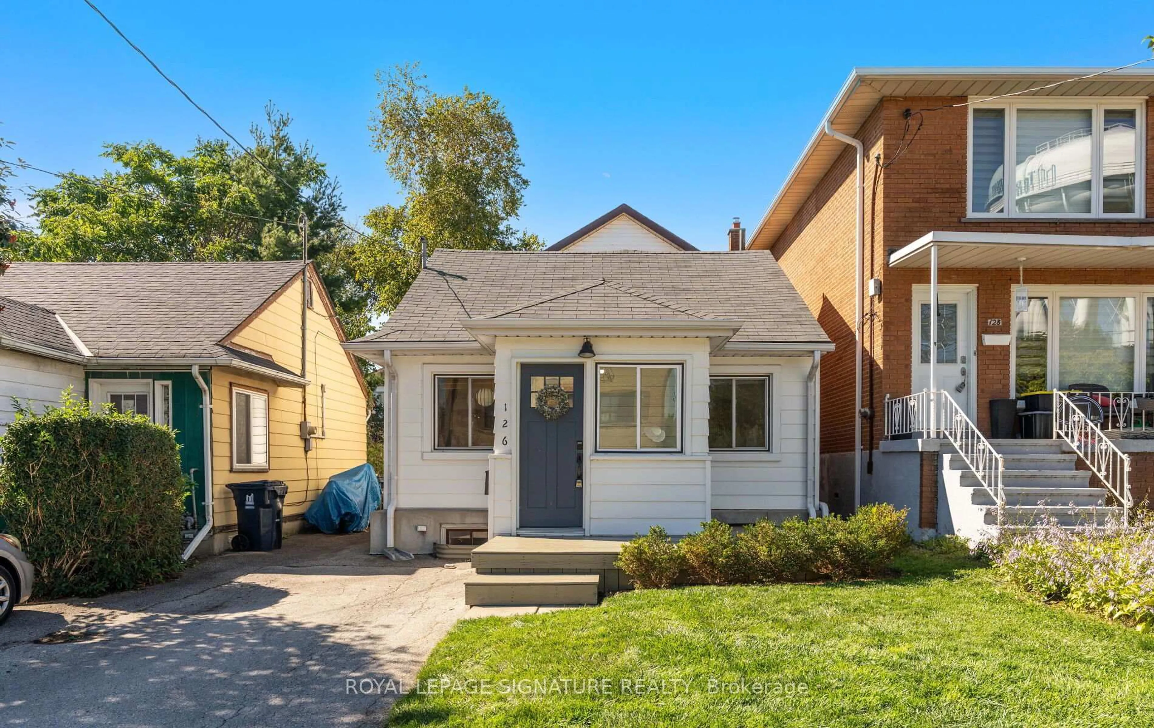 Home with brick exterior material, street for 126 Twenty Second St, Toronto Ontario M8V 3M4