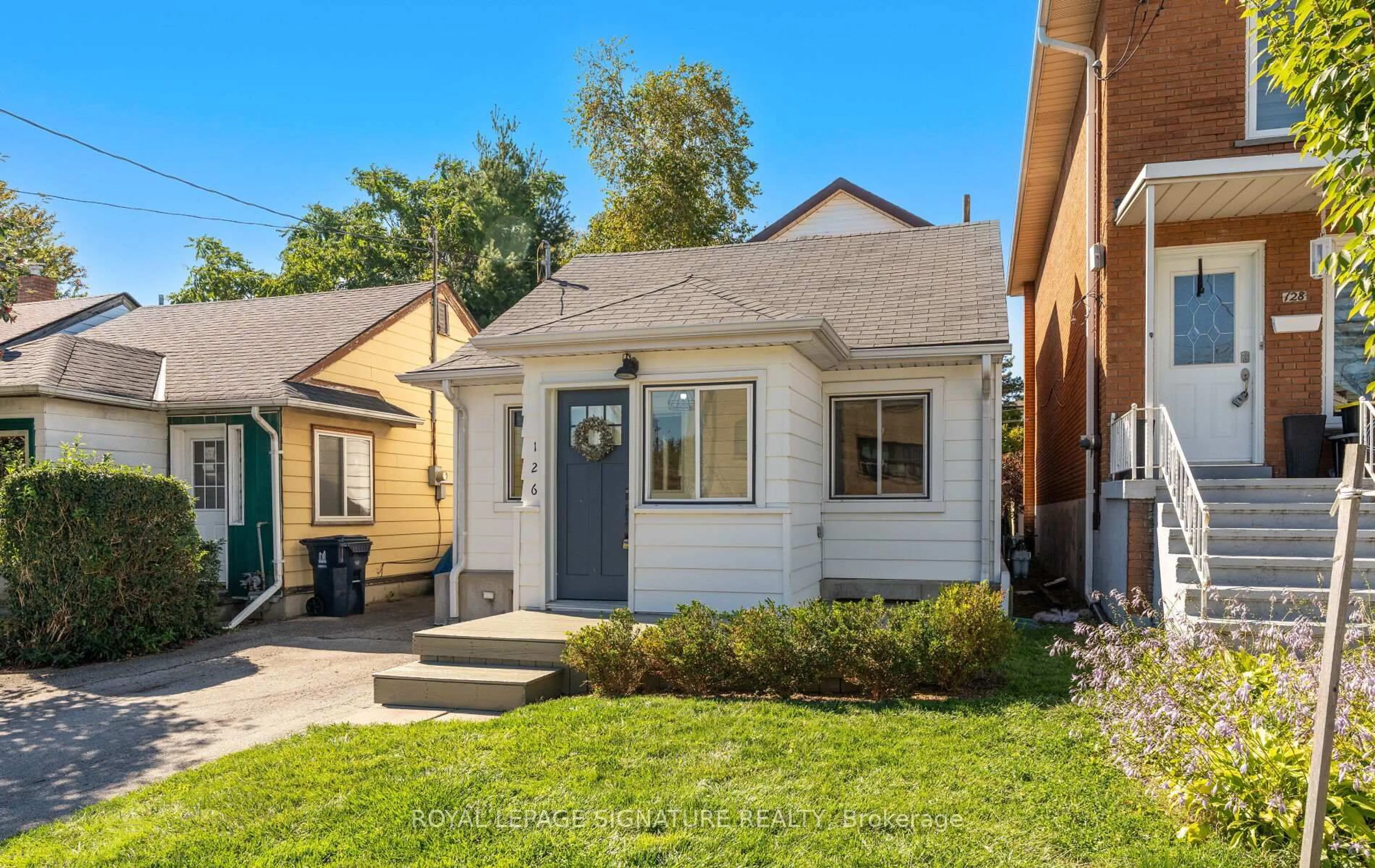 Home with brick exterior material, street for 126 Twenty Second St, Toronto Ontario M8V 3M4