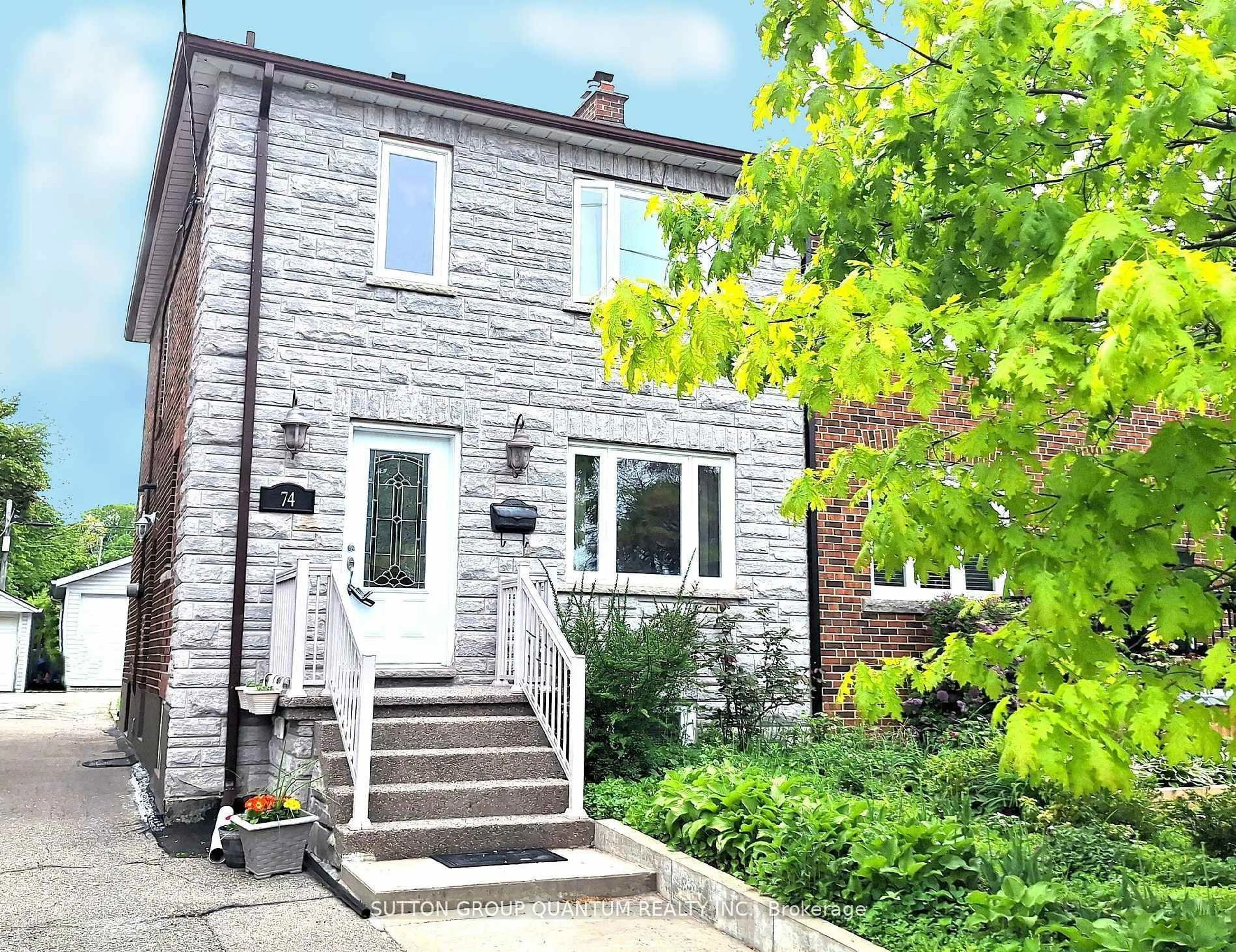Home with brick exterior material, street for 74 Cliff St, Toronto Ontario M6N 4M1