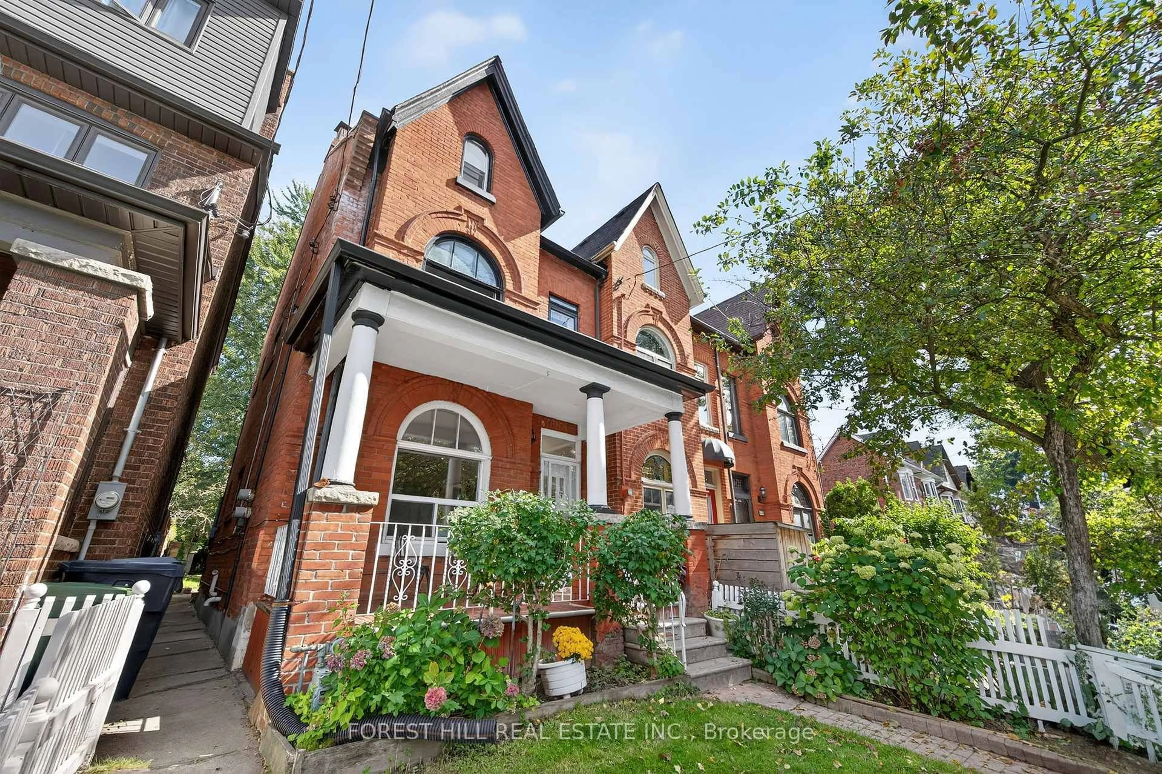 Home with brick exterior material, street for 487 Clendenan Ave, Toronto Ontario M6P 2X7