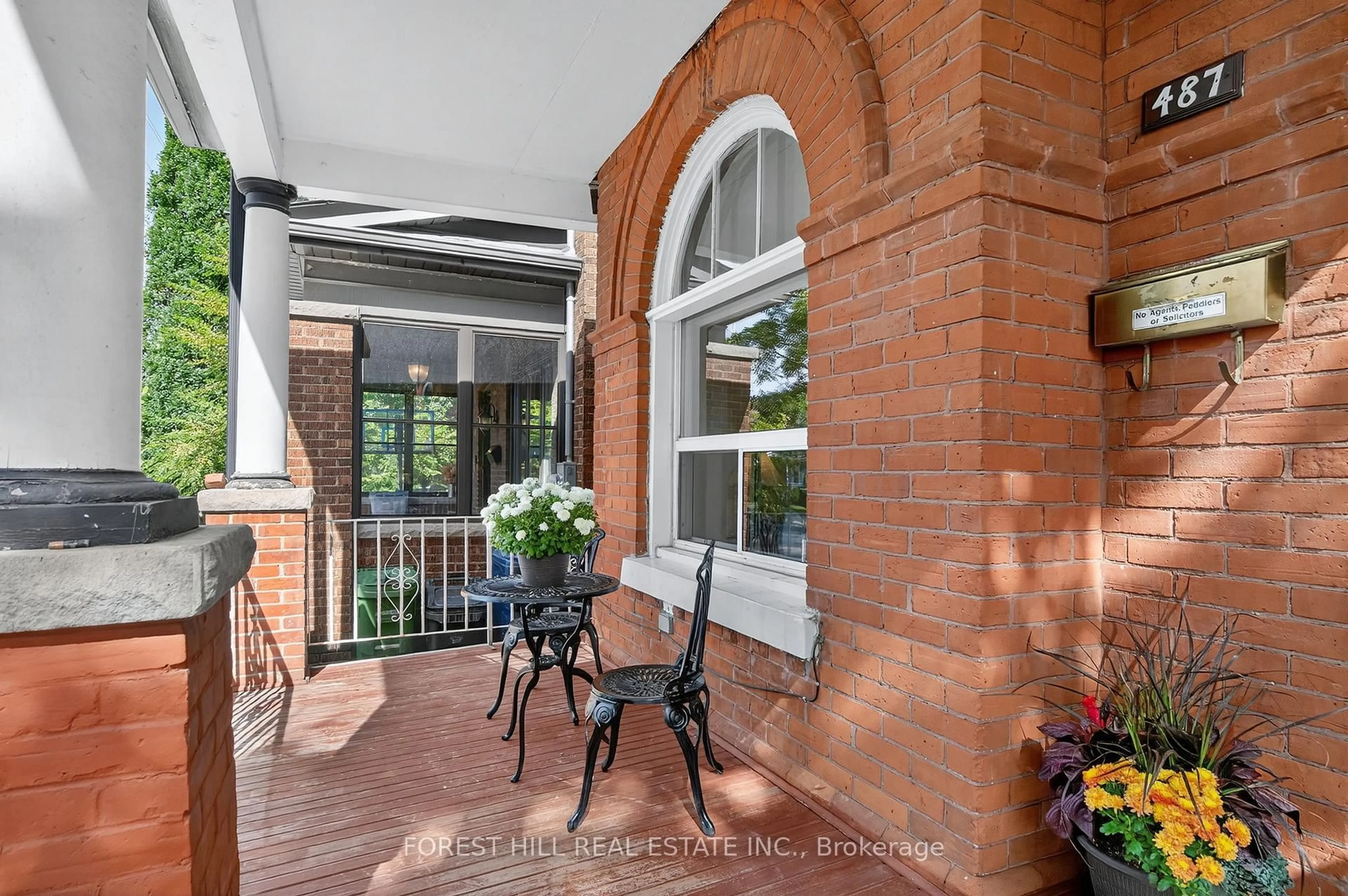 Patio, street for 487 Clendenan Ave, Toronto Ontario M6P 2X7