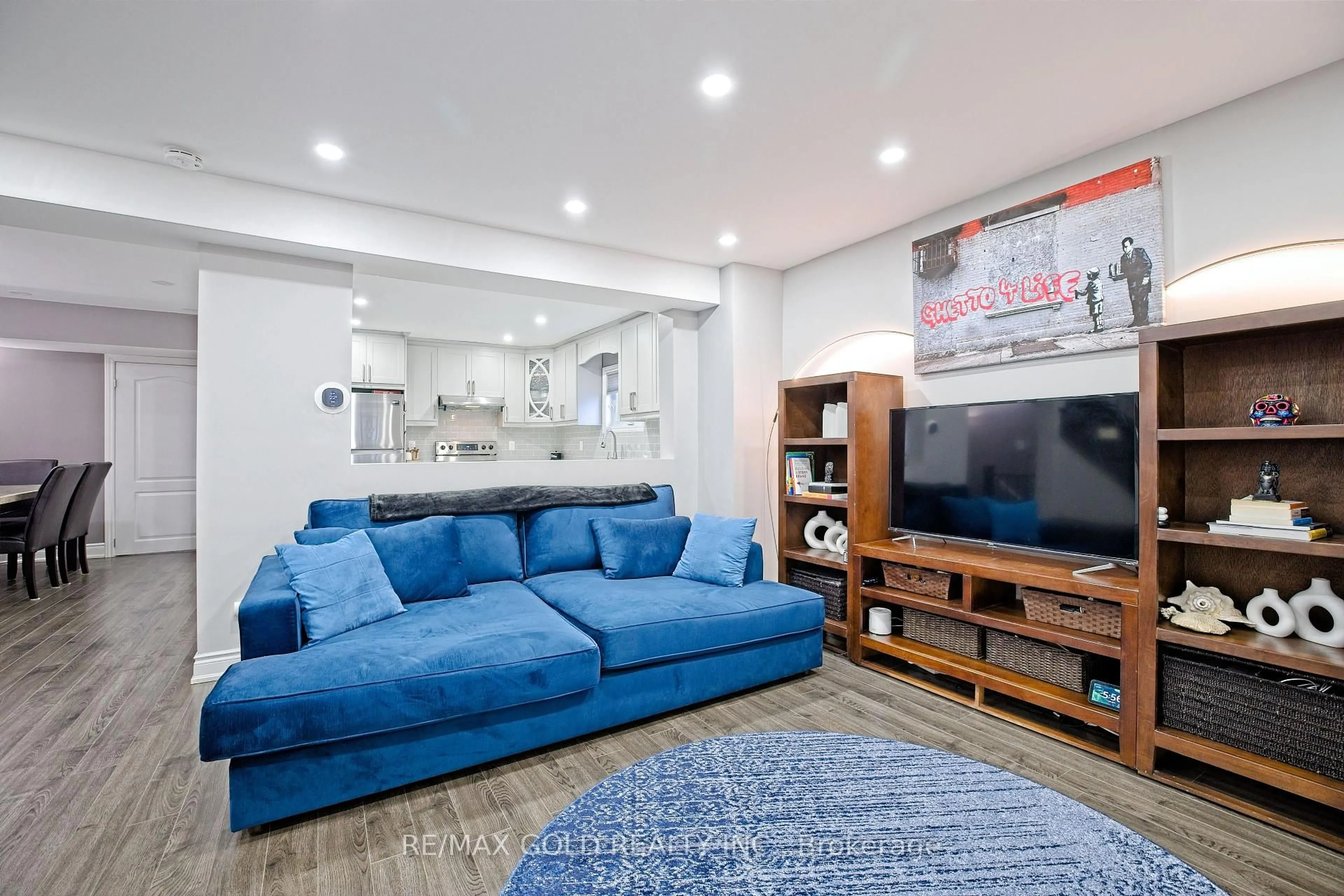 Living room with furniture, unknown for 28 Royce Ave, Brampton Ontario L6Y 1J5