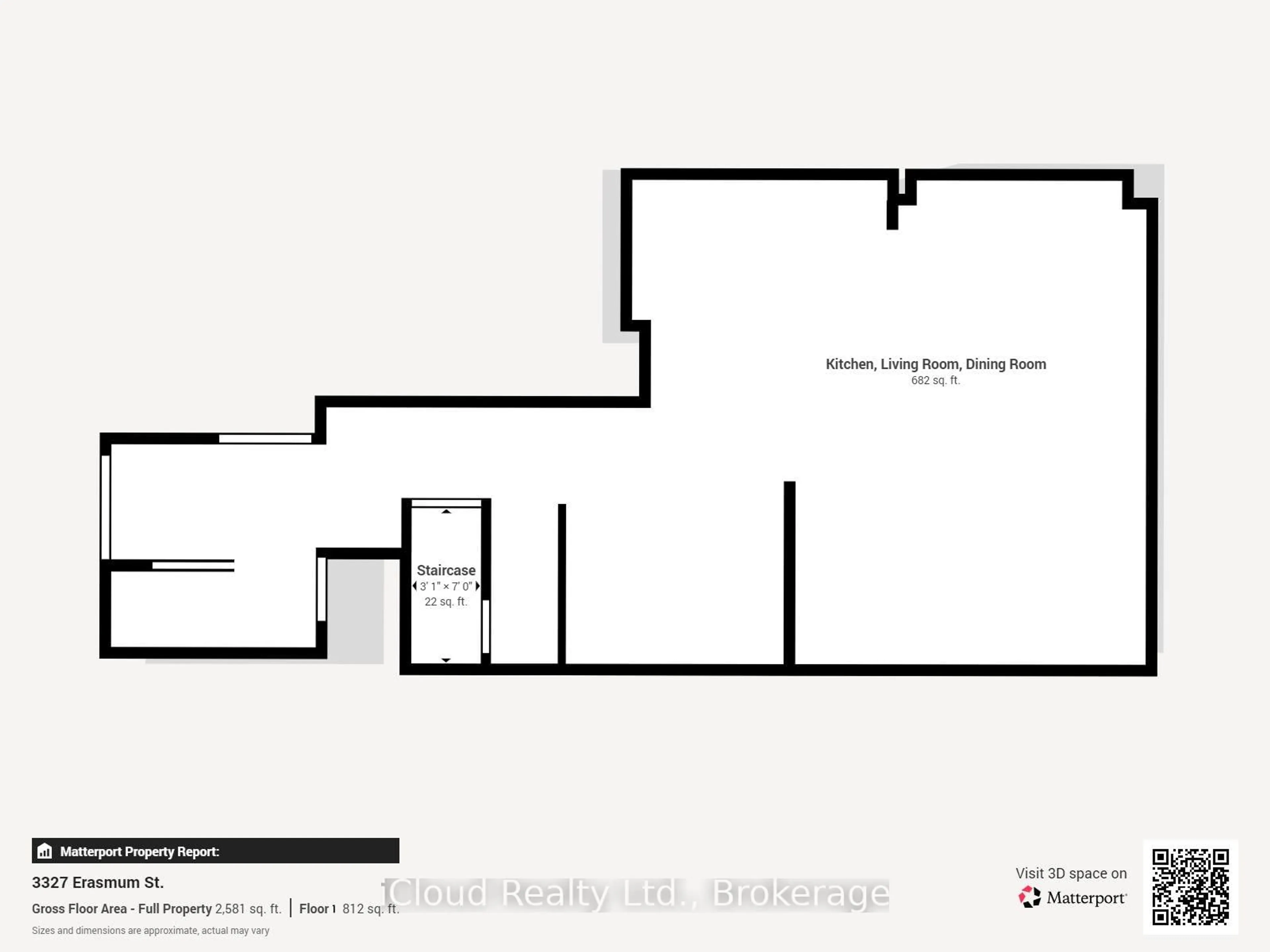 Floor plan for 3327 Erasmum St, Oakville Ontario L6M 4J9