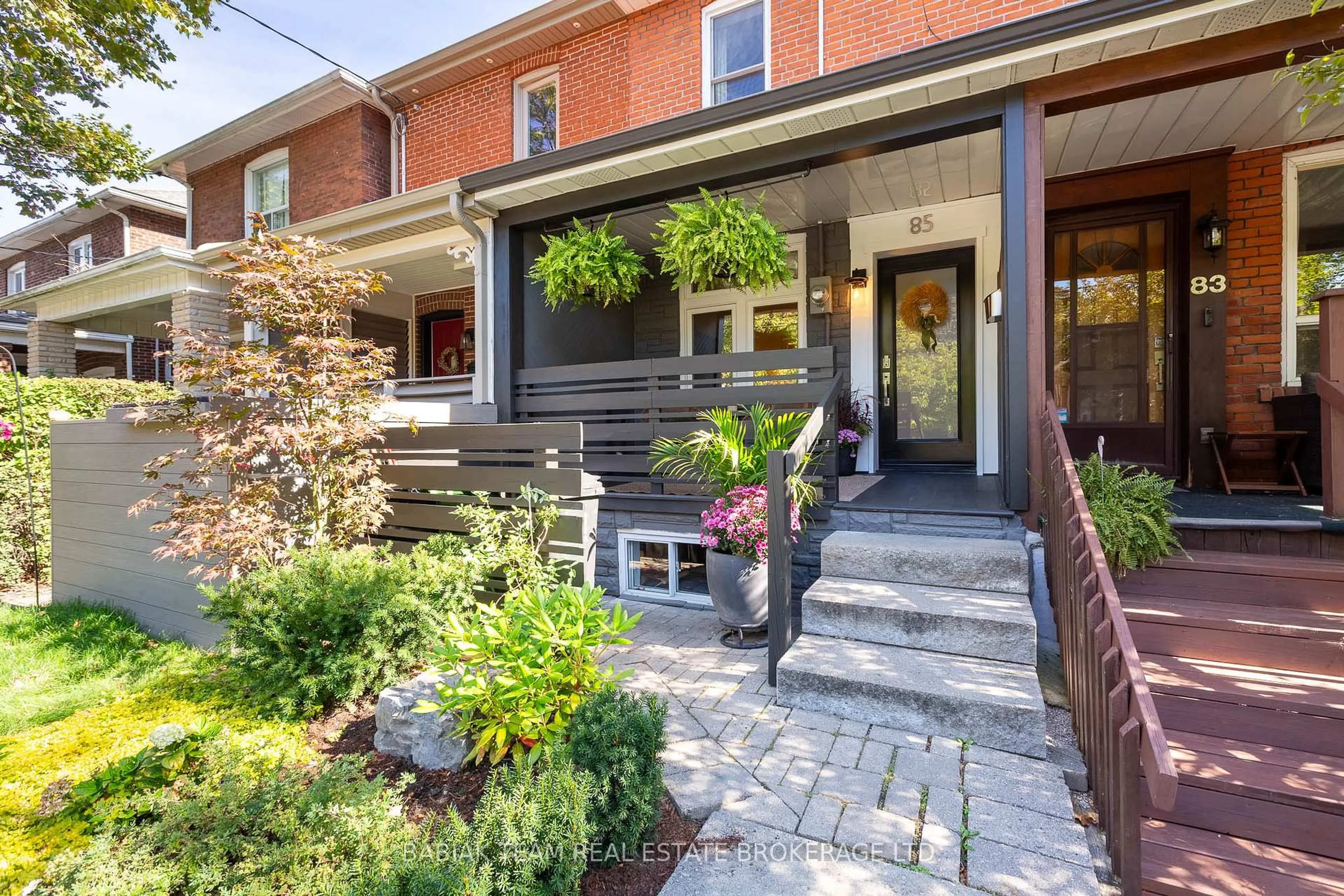 Home with brick exterior material, street for 85 Watson Ave, Toronto Ontario M6S 4E2