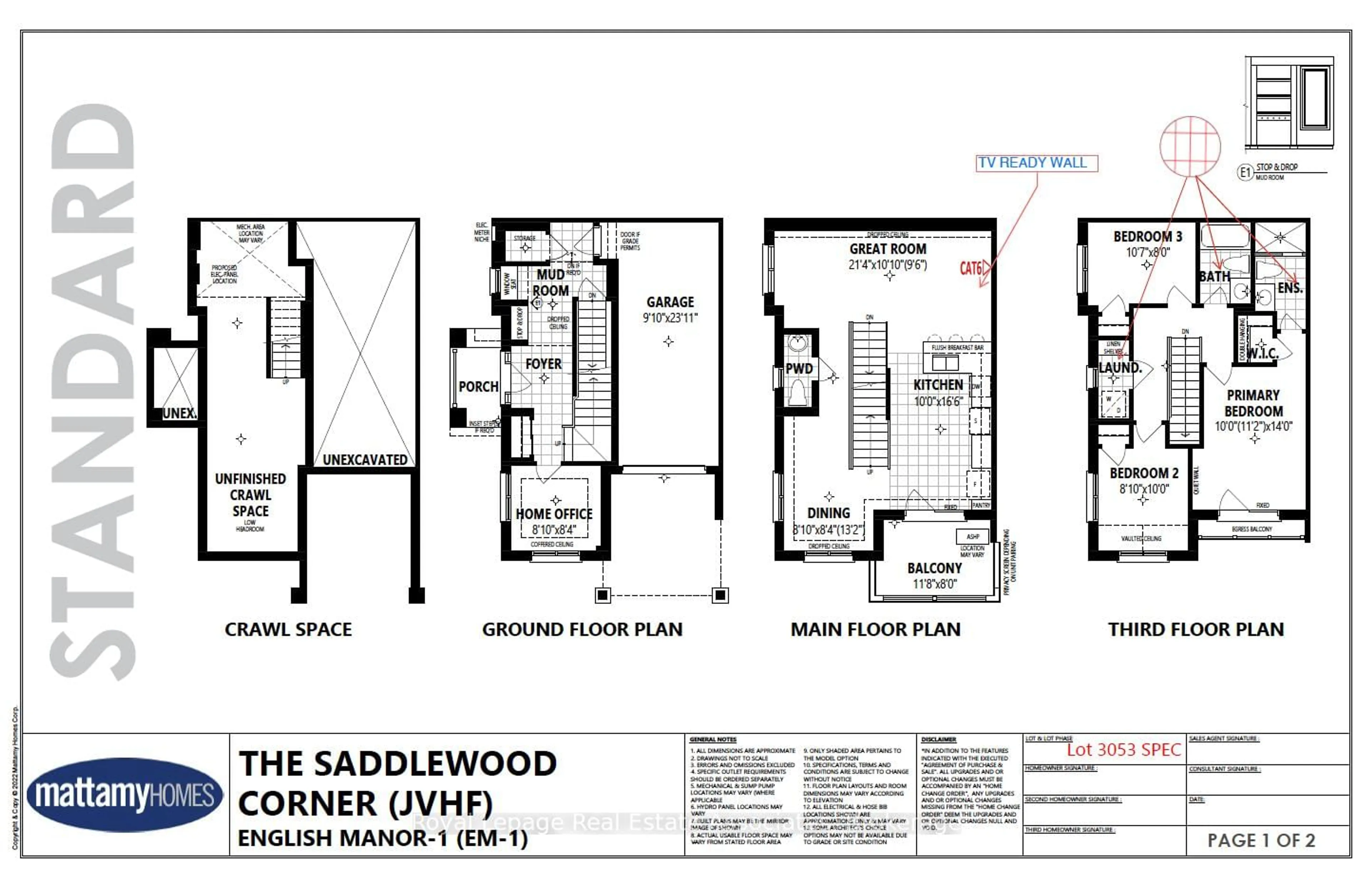 Floor plan for 30 Vickerman St, Brampton Ontario L7A 0B5