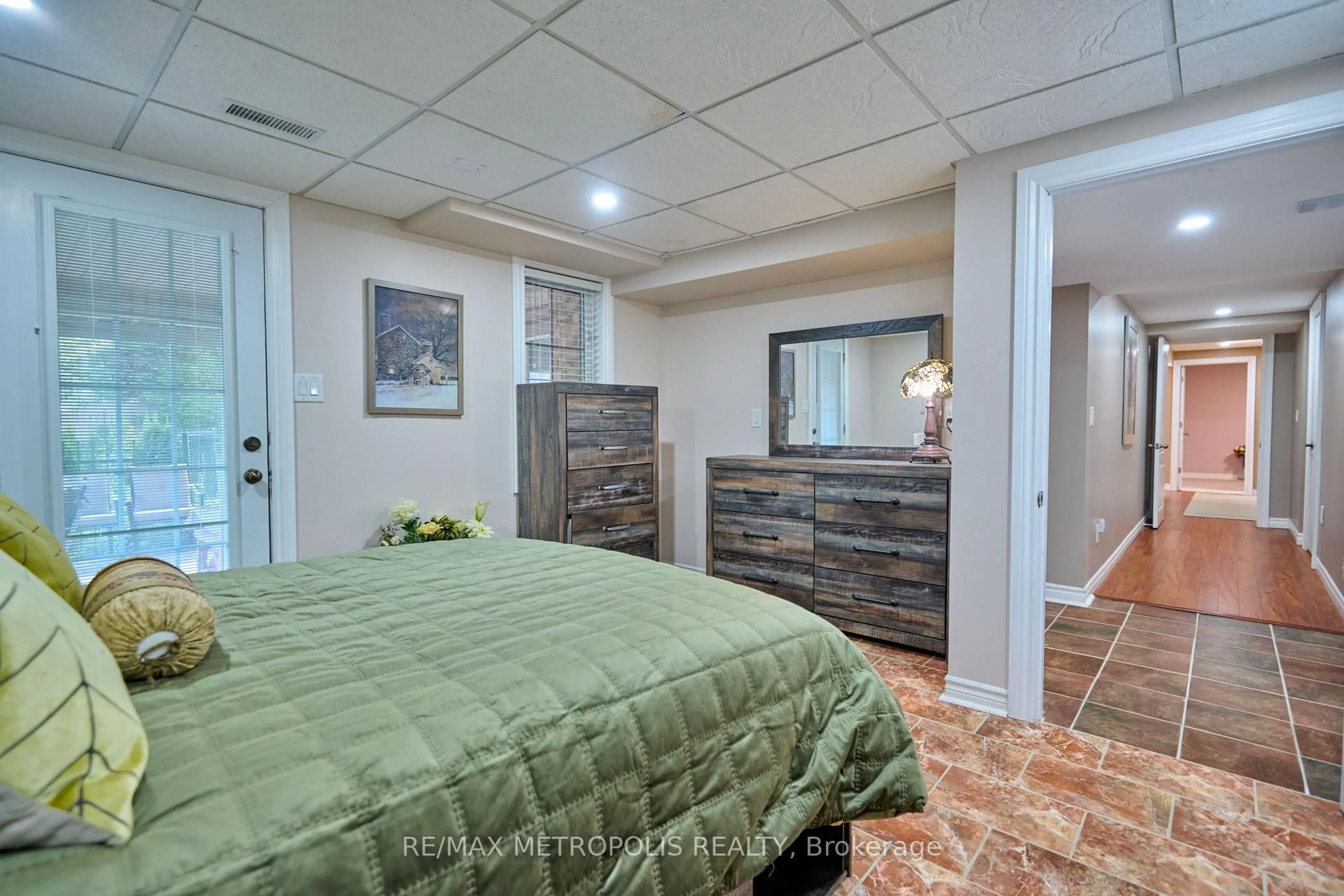 Bedroom with bed, unknown for 4 Champion Crt, Brampton Ontario L6Y 5G9