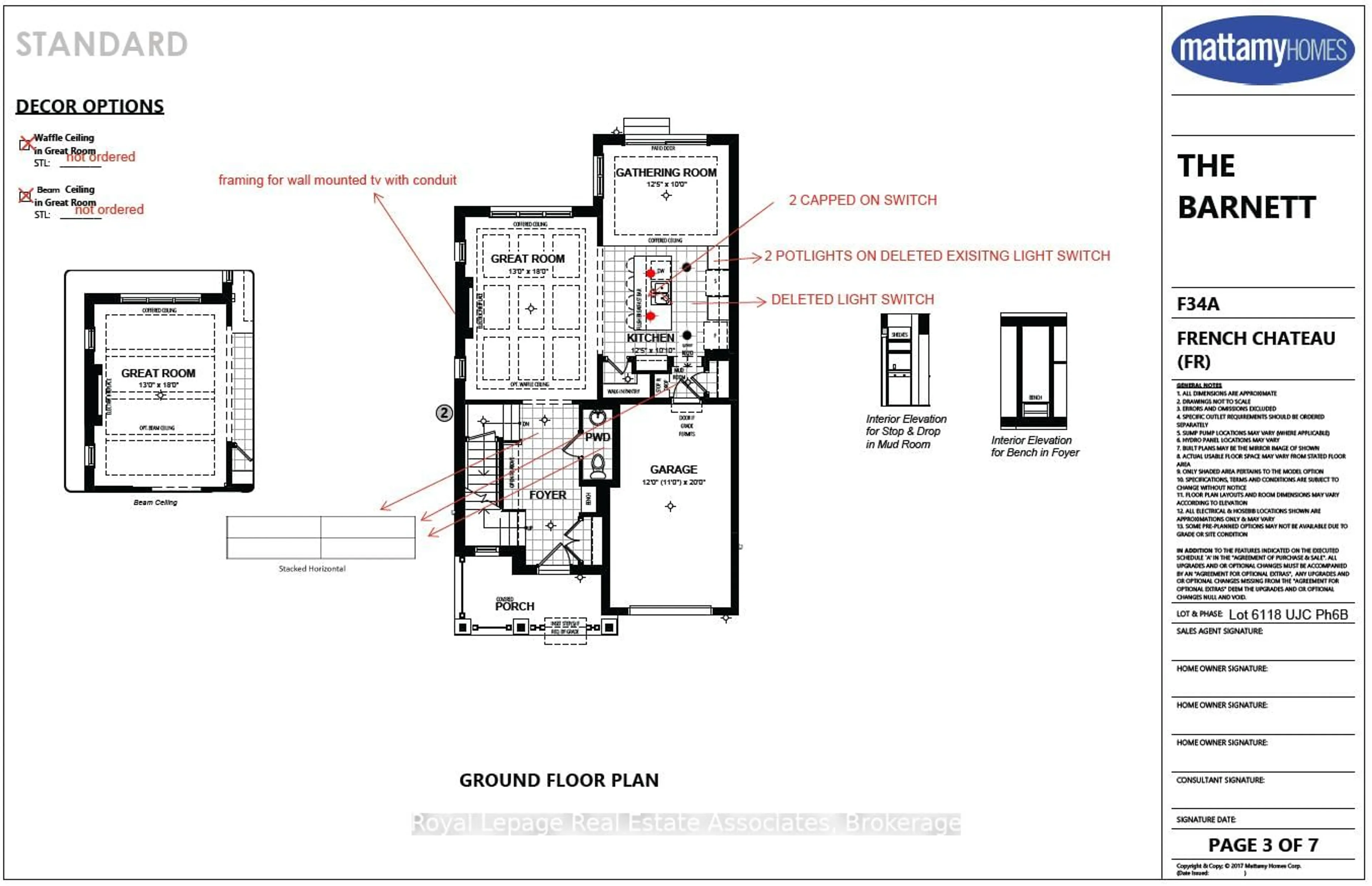 Floor plan for 1242 Black Bear Tr, Oakville Ontario L6H 8B1