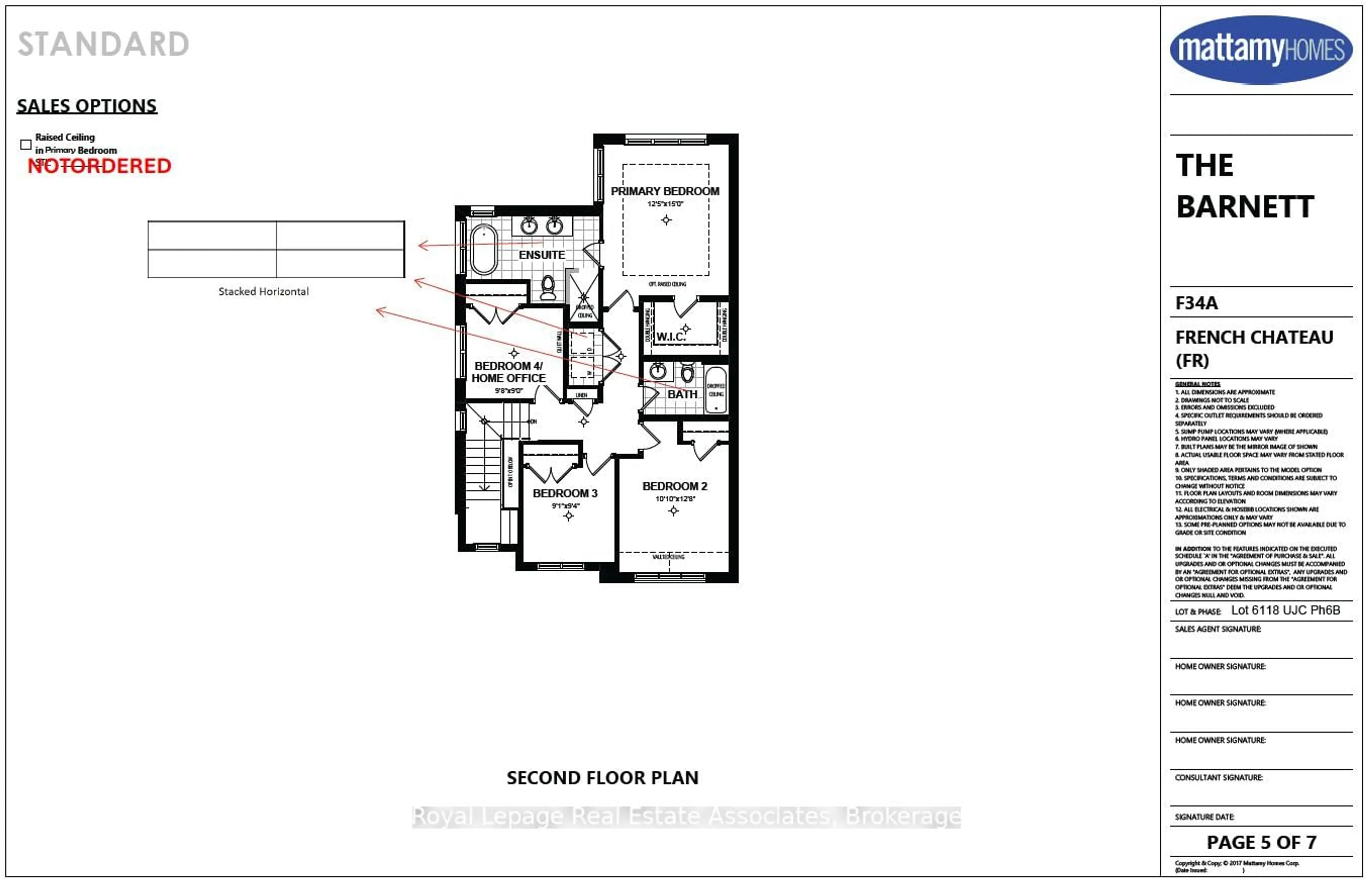 Floor plan for 1242 Black Bear Tr, Oakville Ontario L6H 8B1