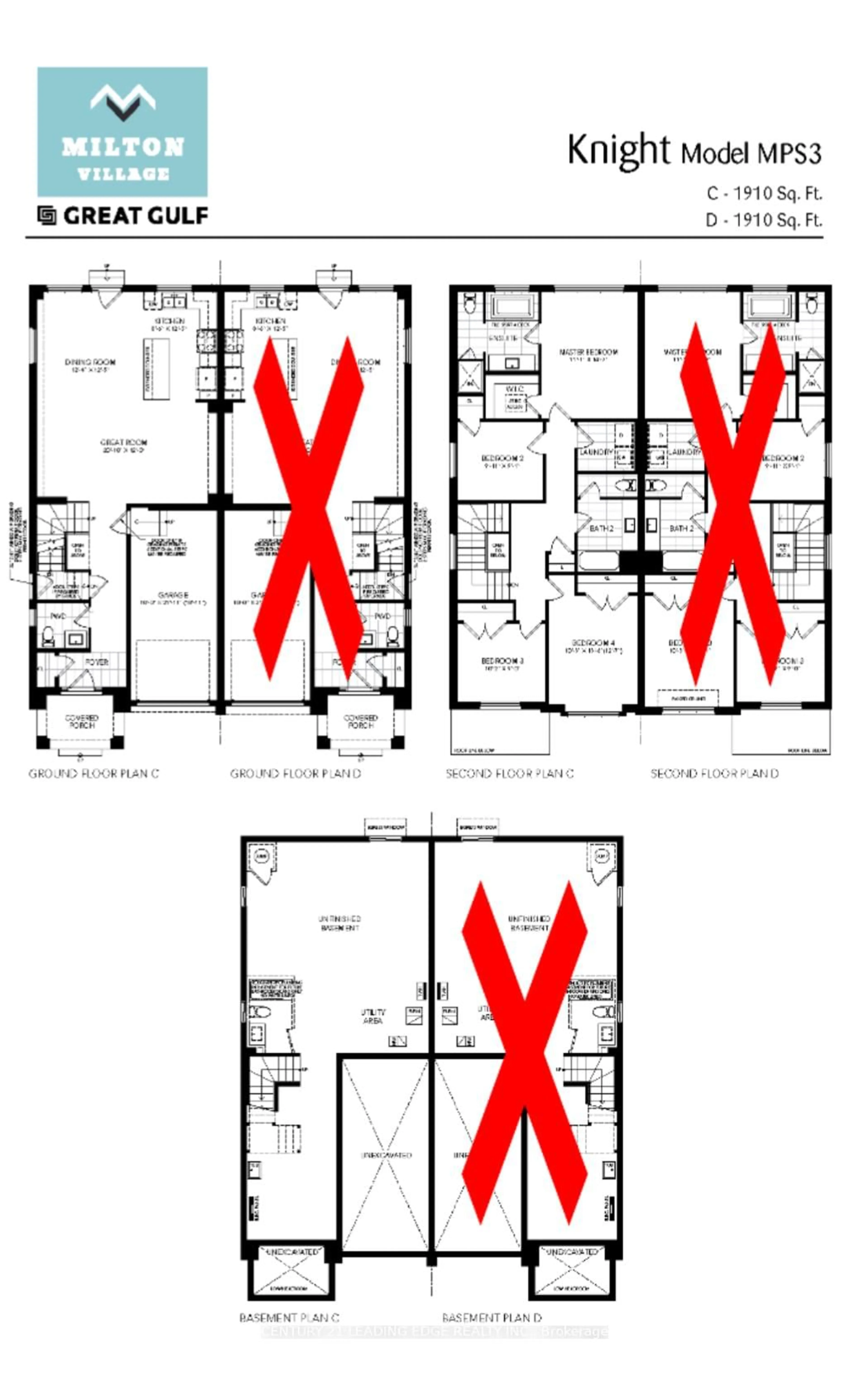 Floor plan for 322 Thimbleweed Crt, Milton Ontario L9E 1T2