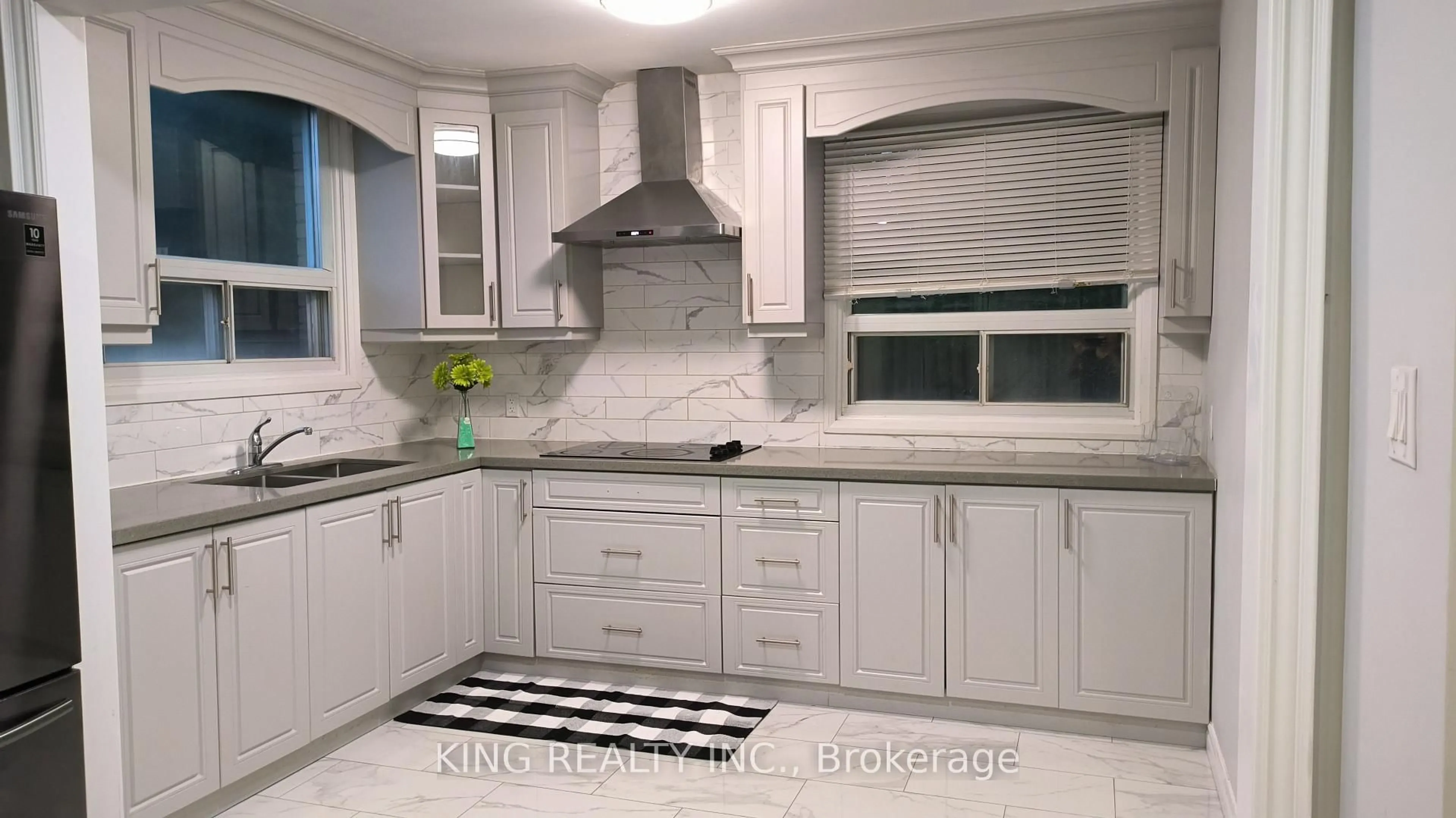 Contemporary kitchen, ceramic/tile floor for 13 Fairfield Ave, Brampton Ontario L6X 2H9