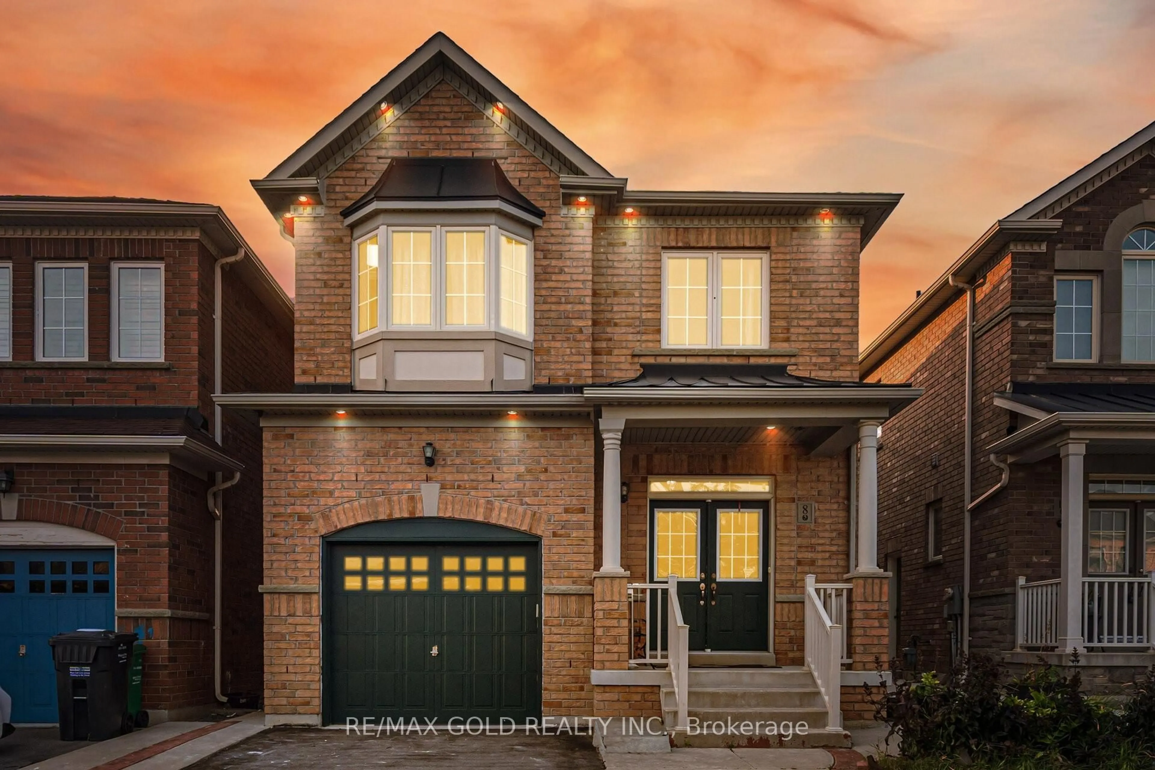 Home with brick exterior material, street for 8 Washburn Rd, Brampton Ontario L6P 3V7