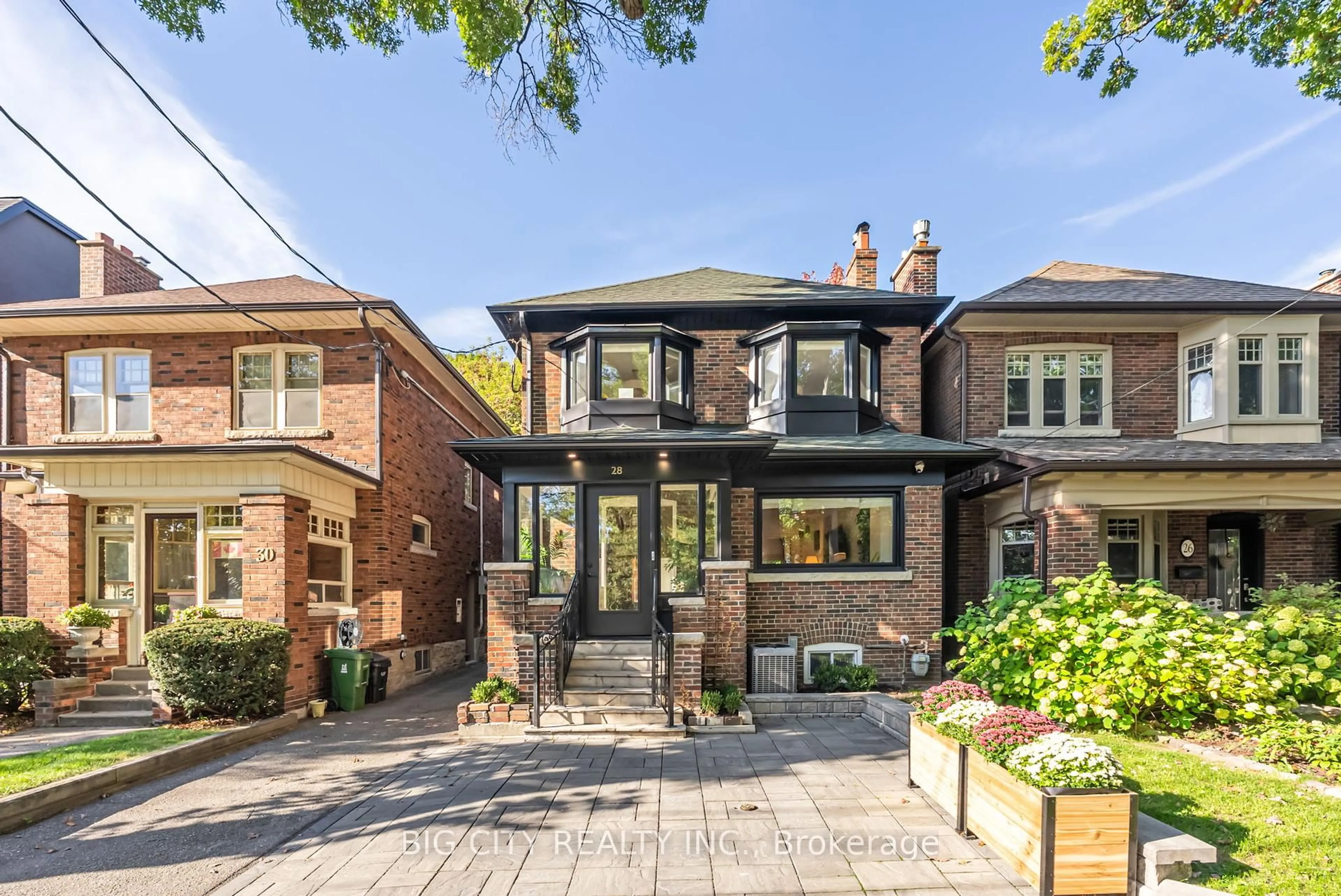 Home with brick exterior material, street for 28 Humberview Rd, Toronto Ontario M6S 1W6