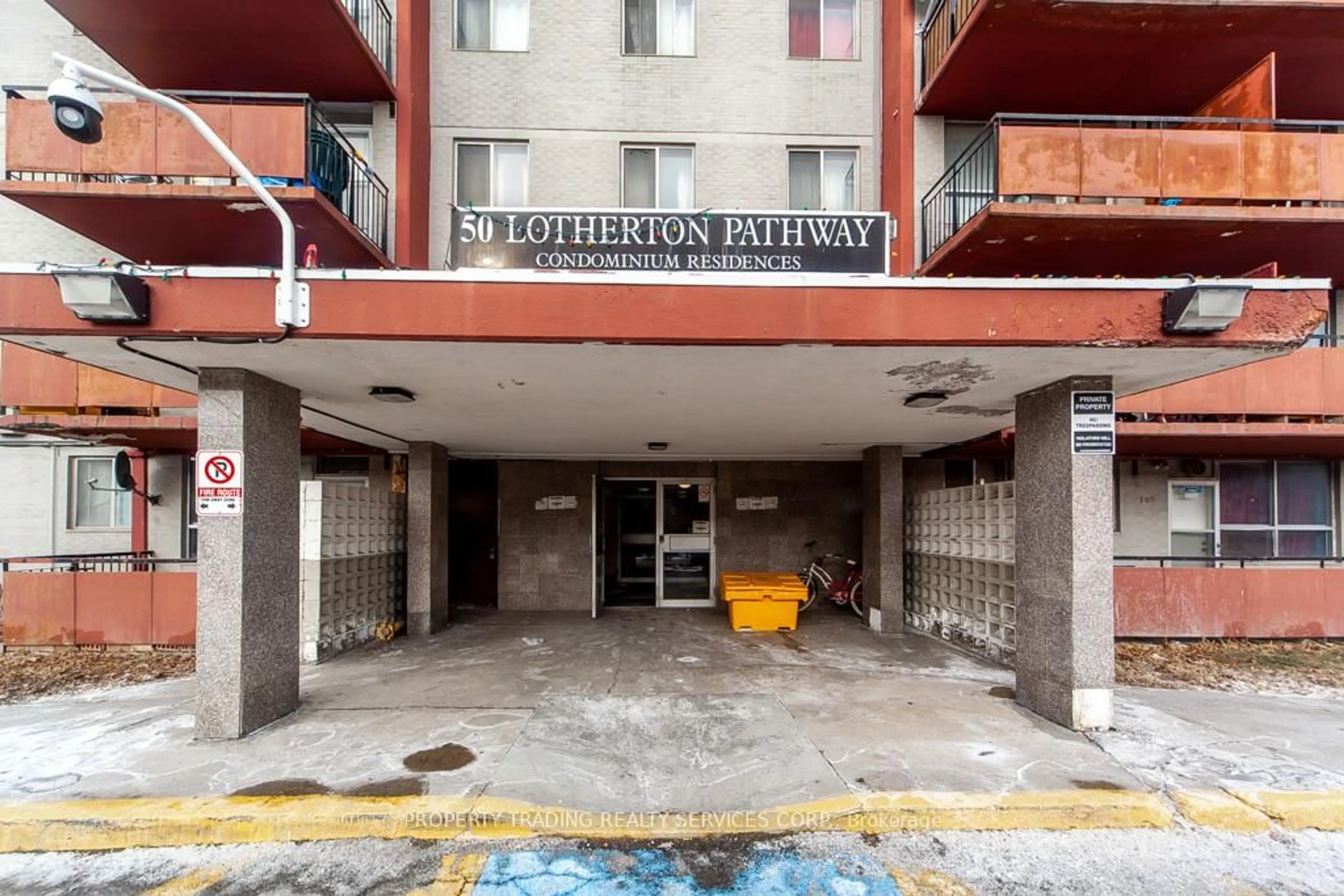 Lobby for 50 Lotherton Ptwy #402, Toronto Ontario M6B 2G8