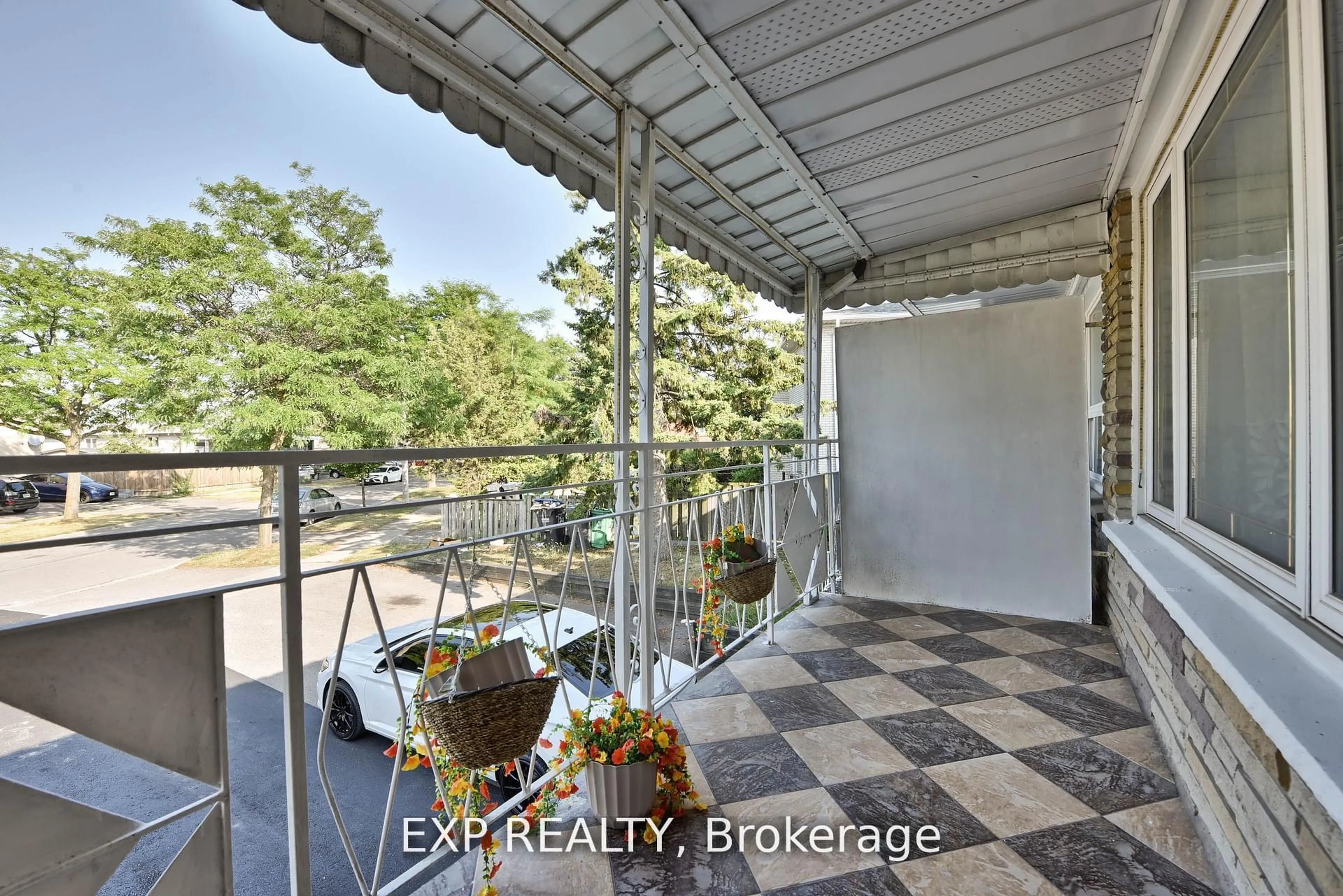 Balcony in the apartment, water/lake/river/ocean view for 7292 Redfox Rd, Mississauga Ontario L4T 2L8