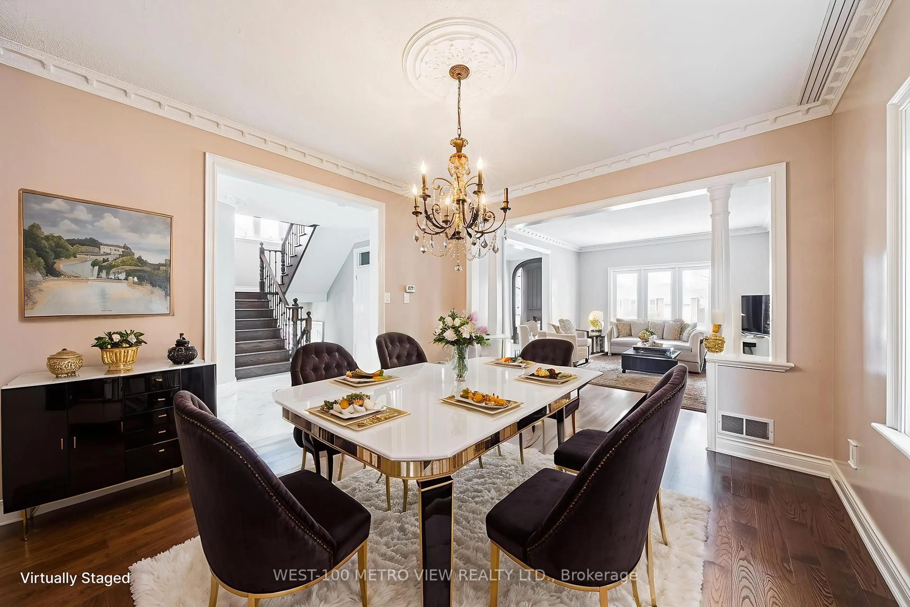 Dining room, unknown for 589 Glen Park Ave, Toronto Ontario M6B 2G4