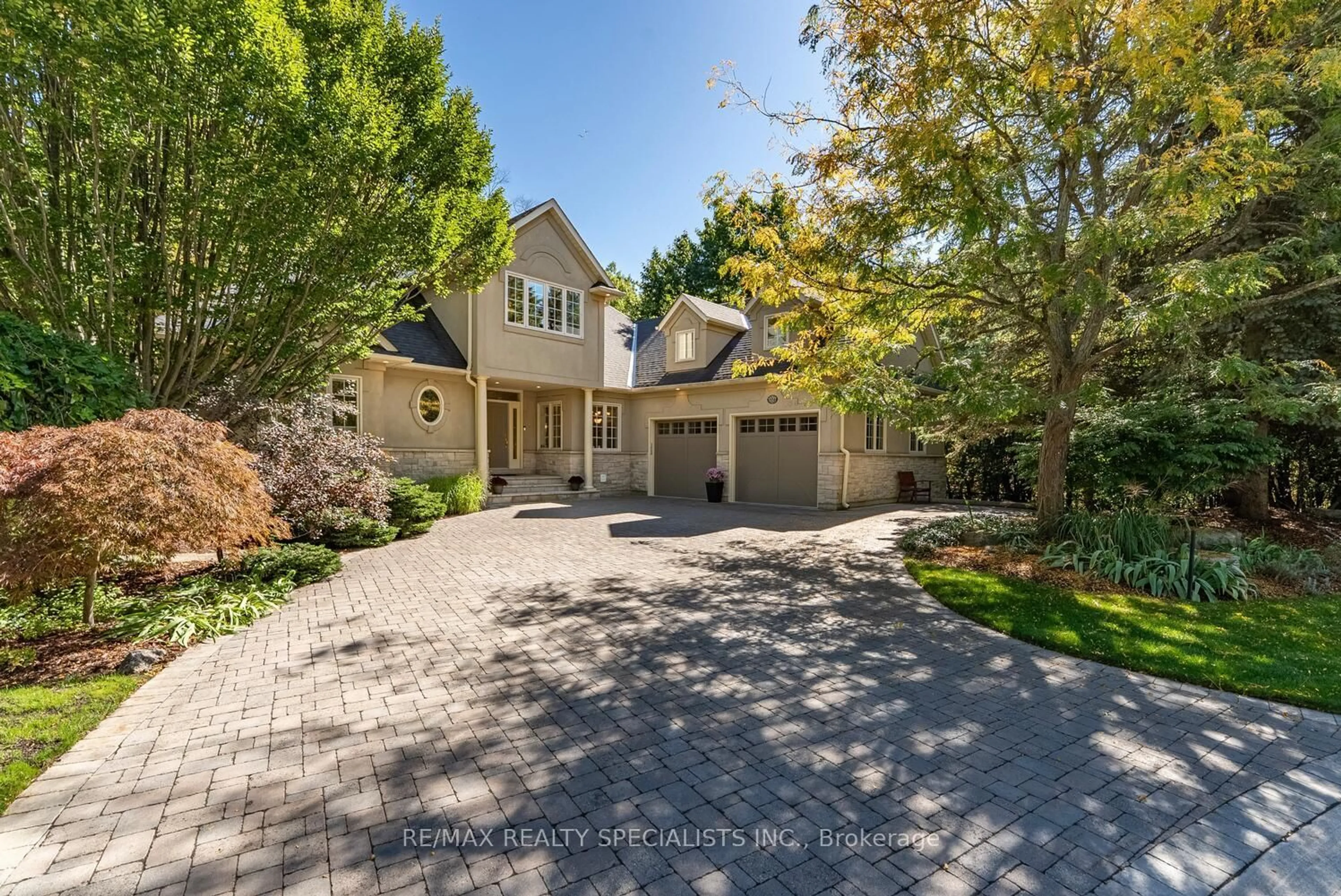 Home with brick exterior material, street for 1227 Riverbank Way, Oakville Ontario L6H 6X4