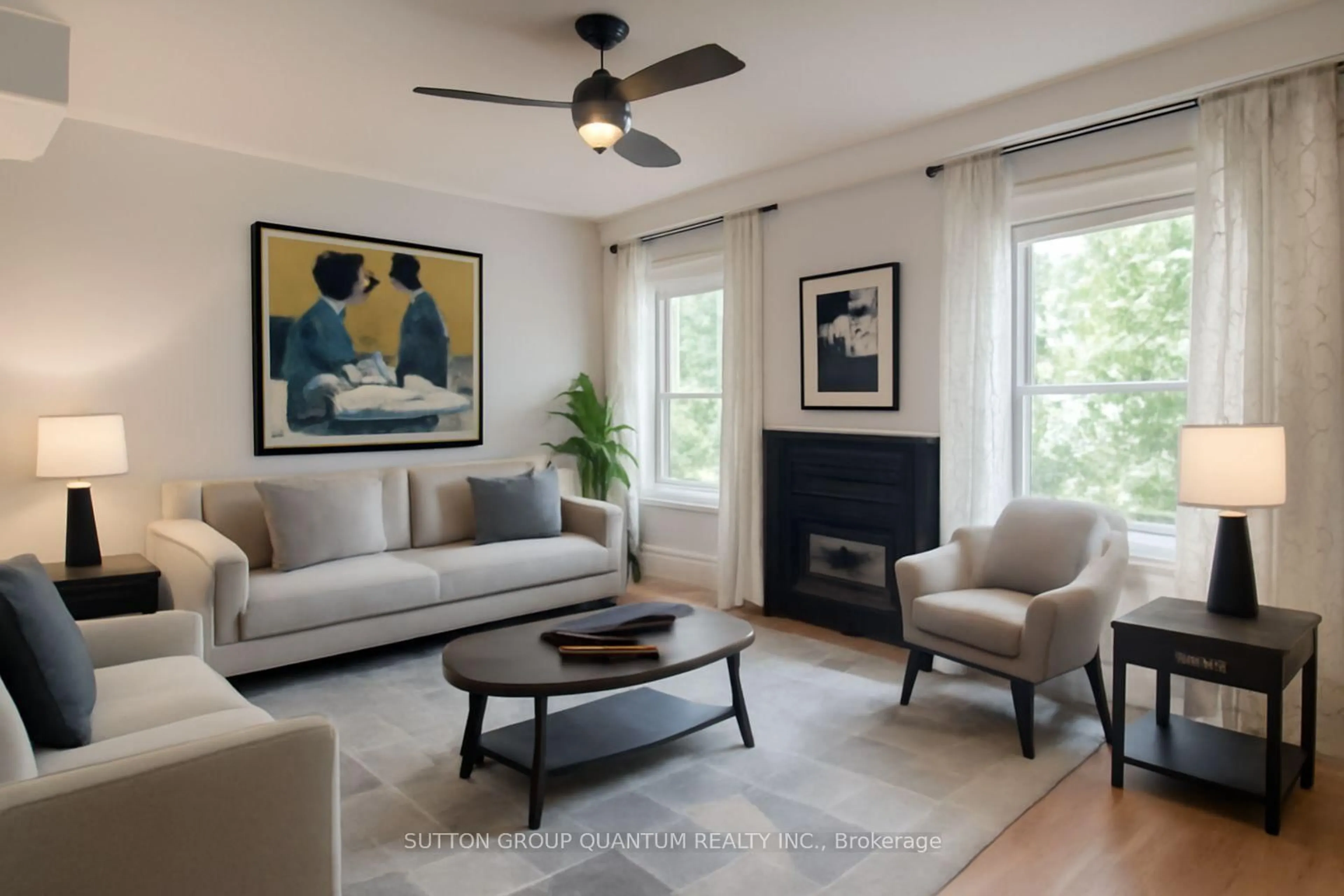 Living room with furniture, unknown for 491 Pettit Tr, Milton Ontario L9T 6N9