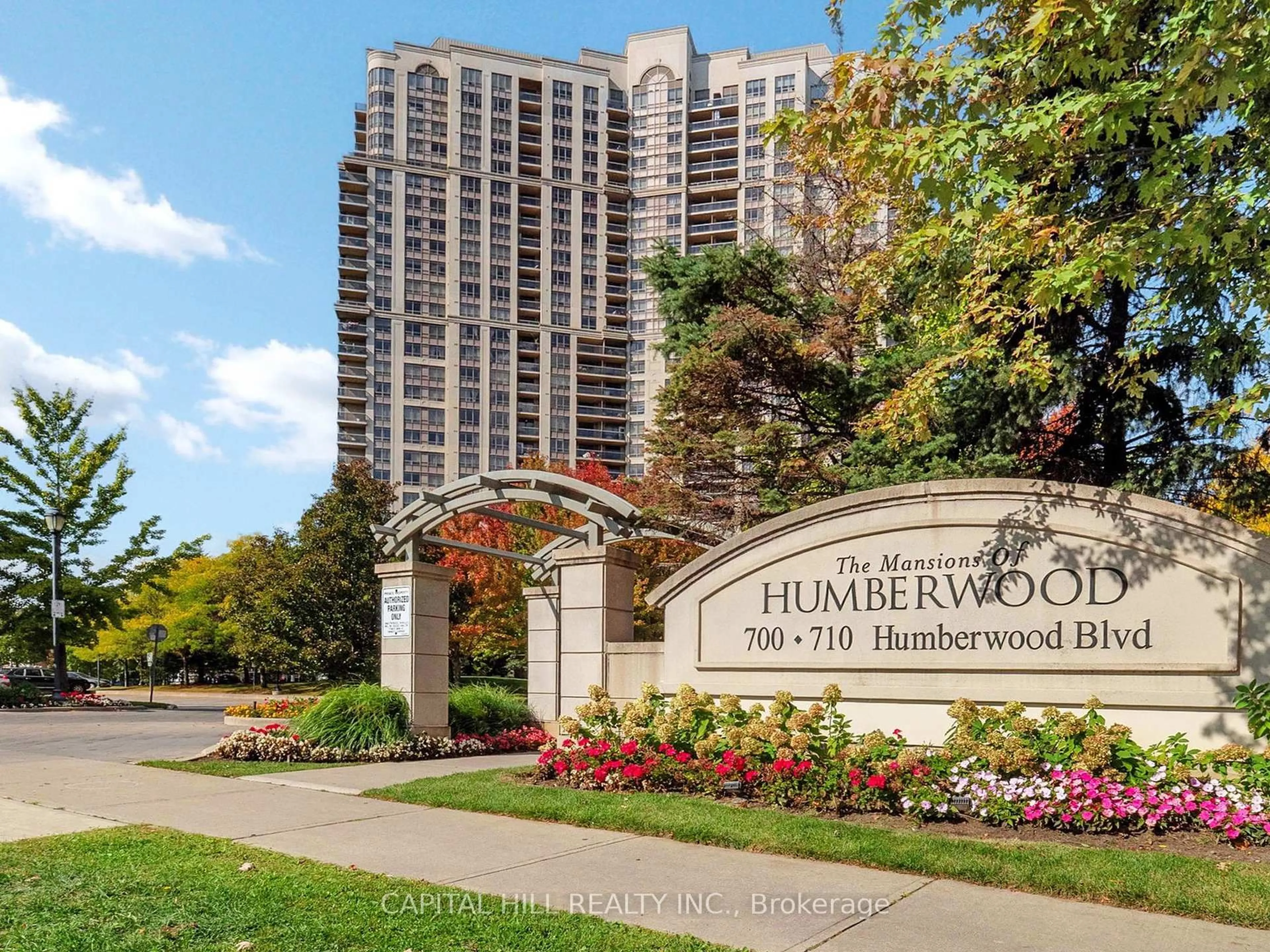 Indoor foyer for 710 Humberwood Blvd #312, Toronto Ontario M9W 7J5