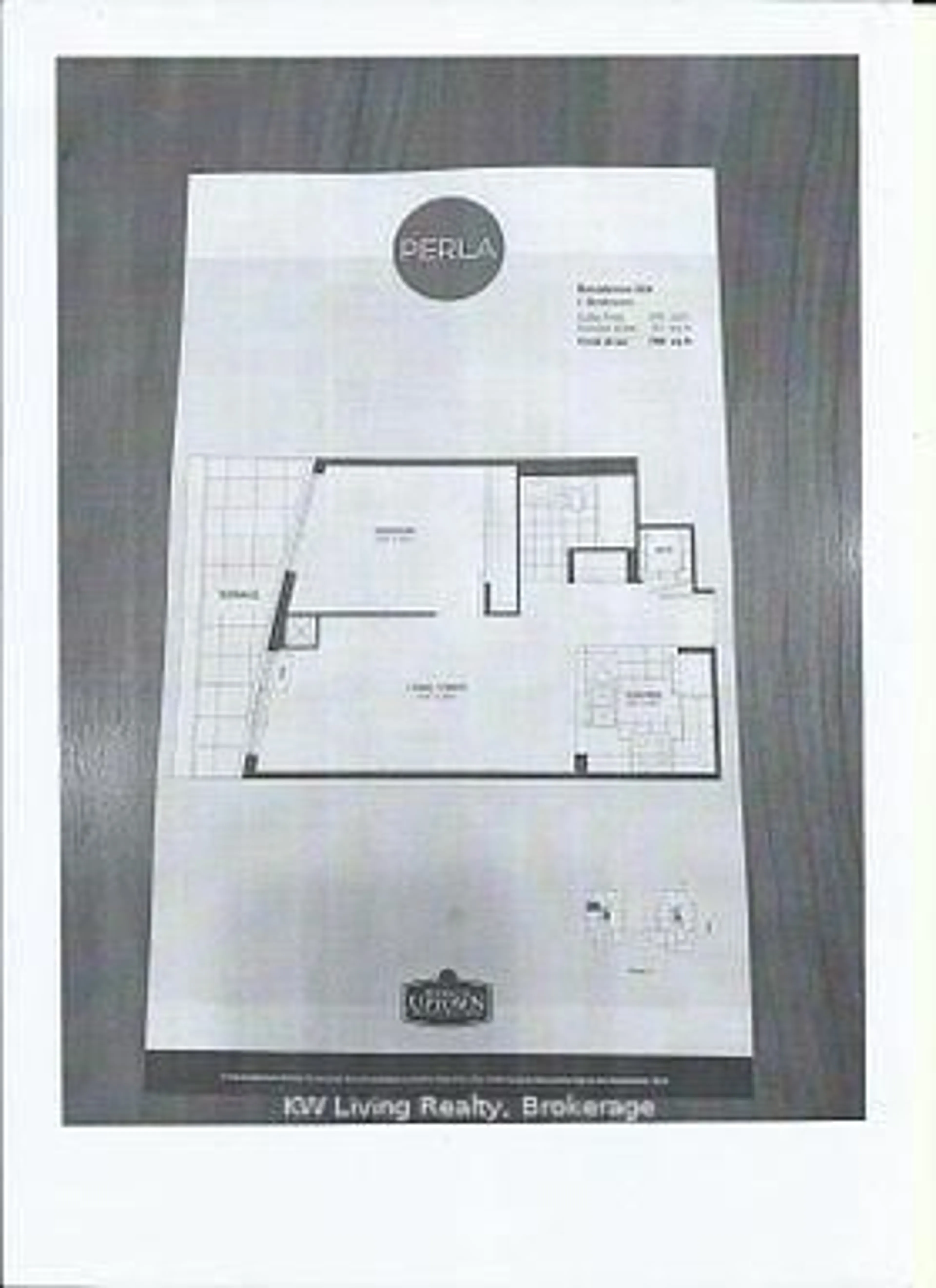 Floor plan for 65 Watergarden Dr #304, Mississauga Ontario L5R 0G9