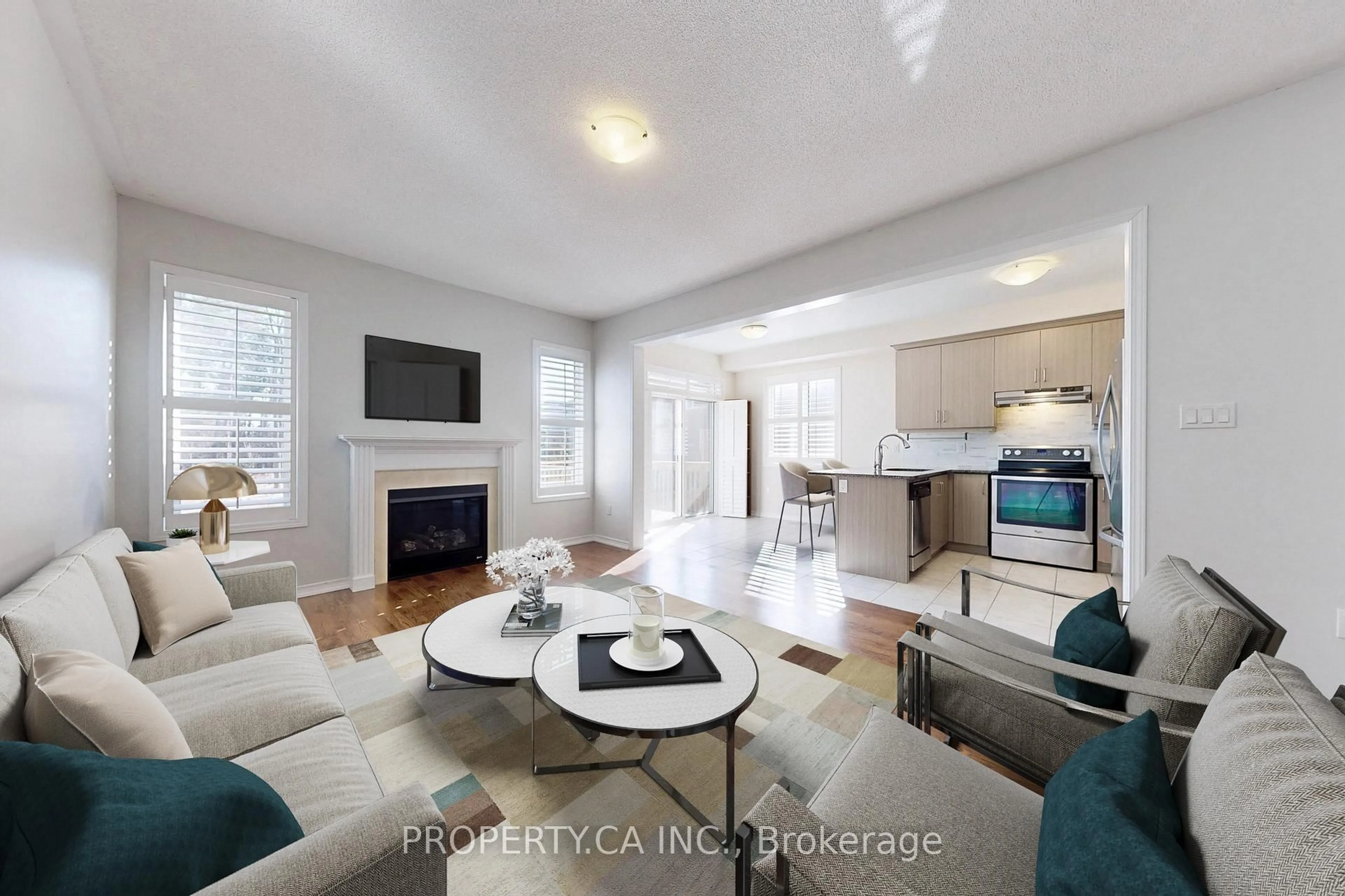 Living room with furniture, unknown for 37 Upper Canada Crt, Halton Hills Ontario L7G 0L1