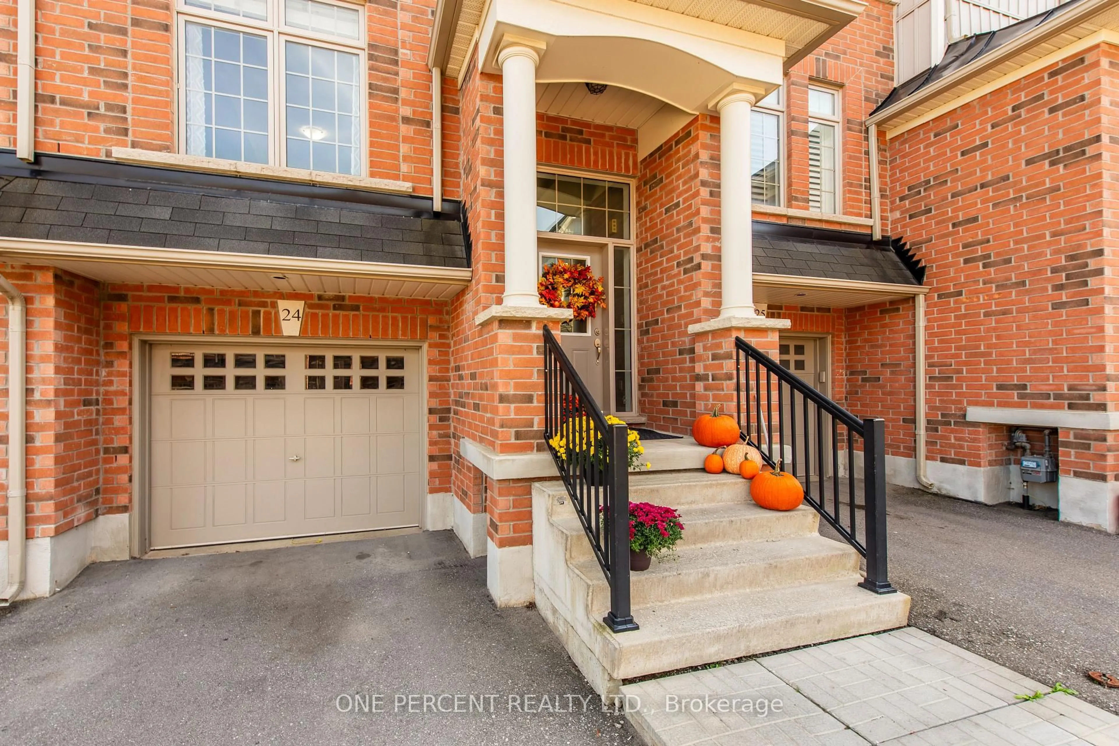 Home with brick exterior material, street for 60 First St #24, Orangeville Ontario L9W 2E4