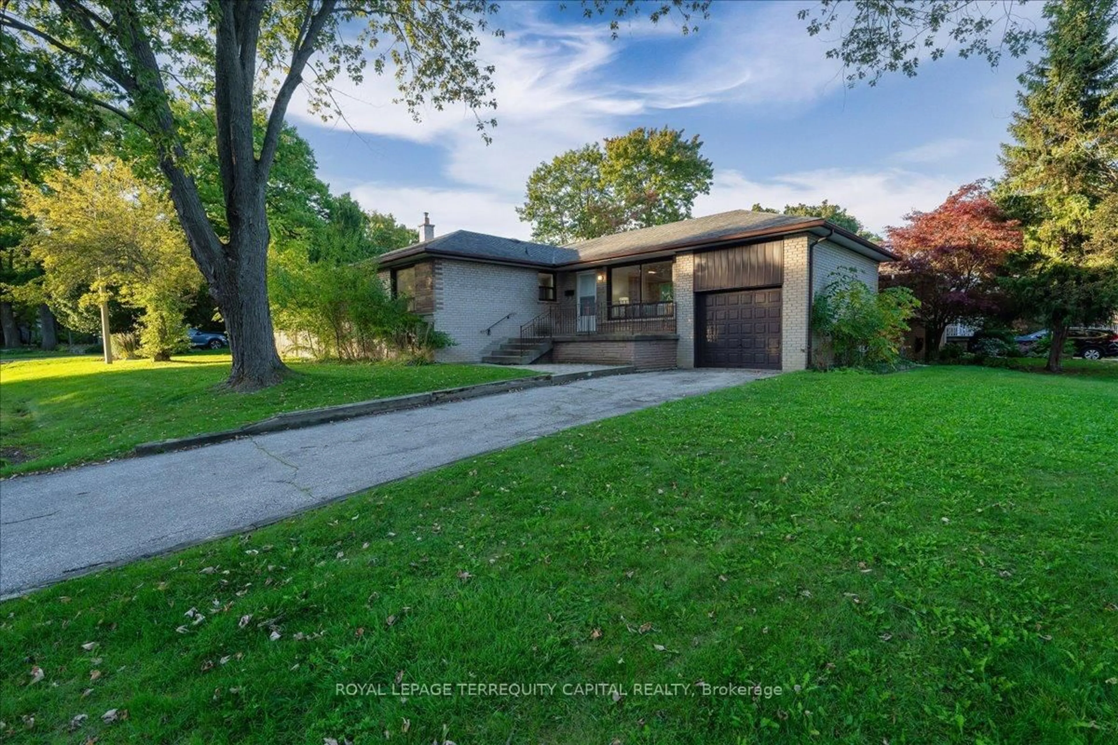 Home with brick exterior material, street for 65 Glenmanor Dr, Oakville Ontario L6K 2B3