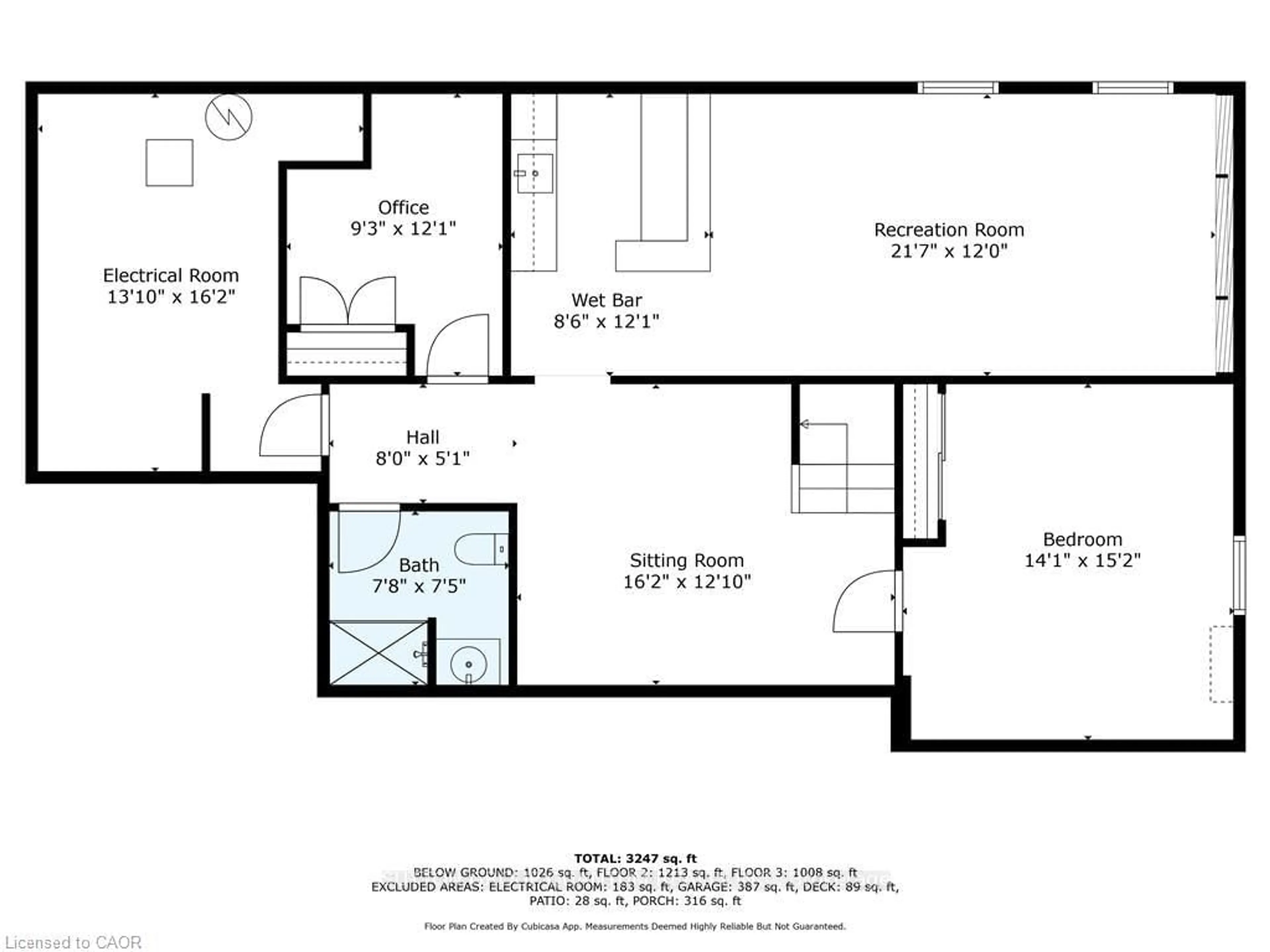 Floor plan for 1857 Friar Tuck Crt, Mississauga Ontario L5K 2L4