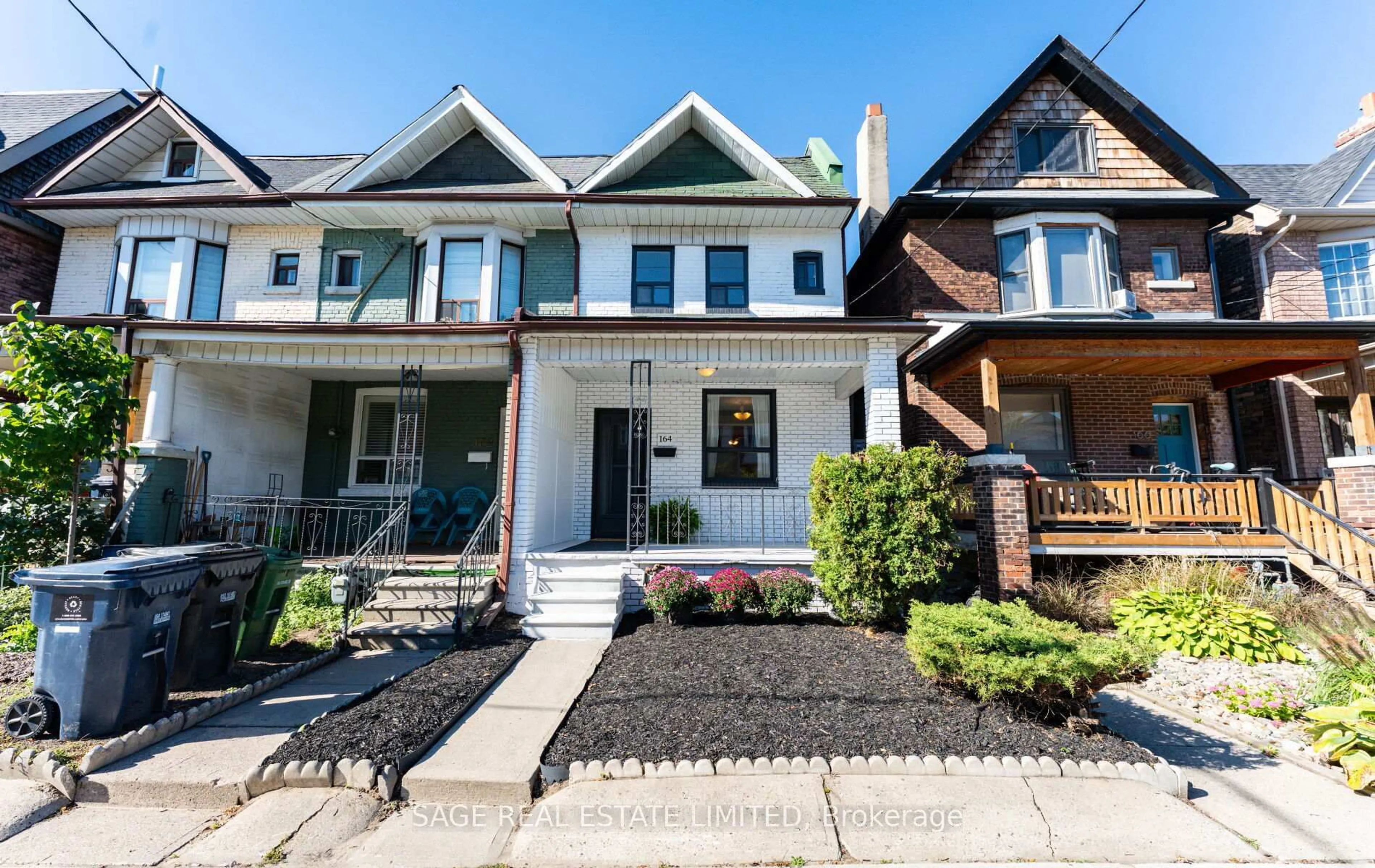 Home with brick exterior material, street for 164 Symington Ave, Toronto Ontario M6P 3W6